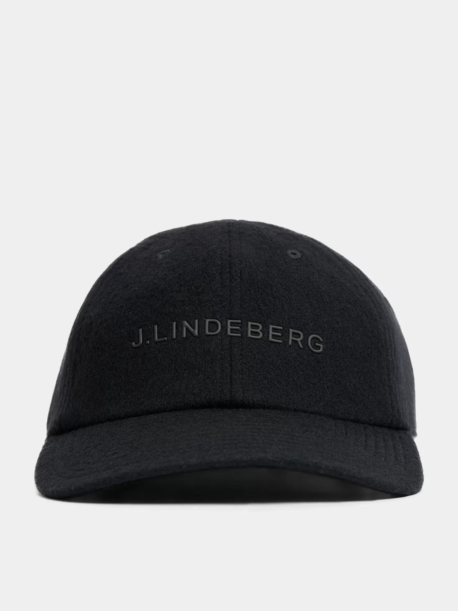 Elijah Flat Wool Logo Cap | J.Lindeberg Clearance