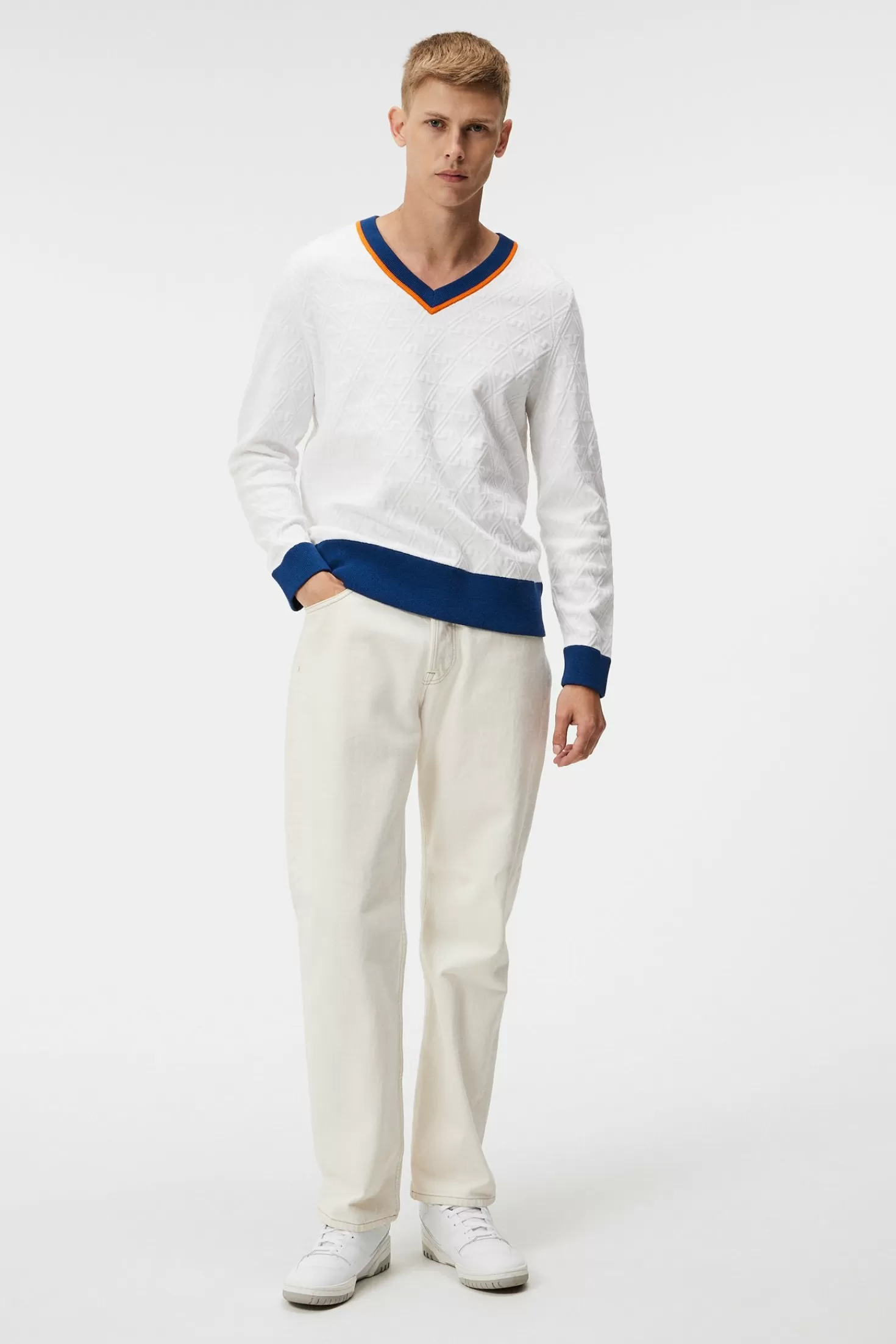 Finely Knitted Sweater | J.Lindeberg Sale