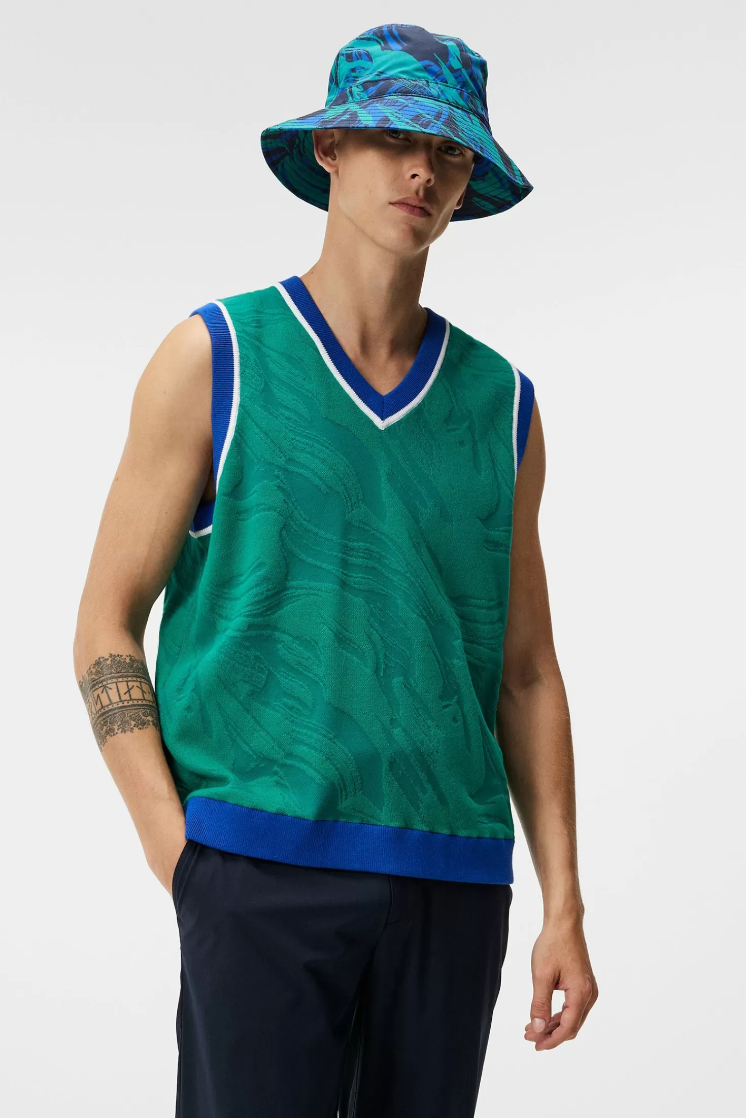 Finely Knitted Vest | J.Lindeberg Flash Sale