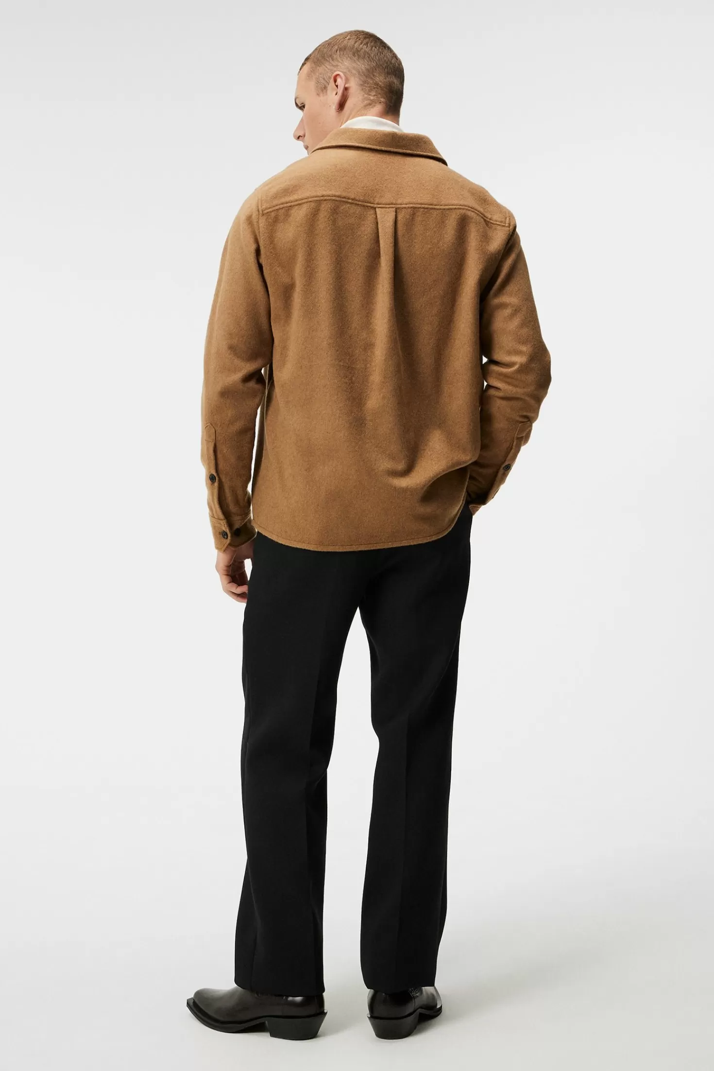 Flat Wool Overshirt | J.Lindeberg Best Sale