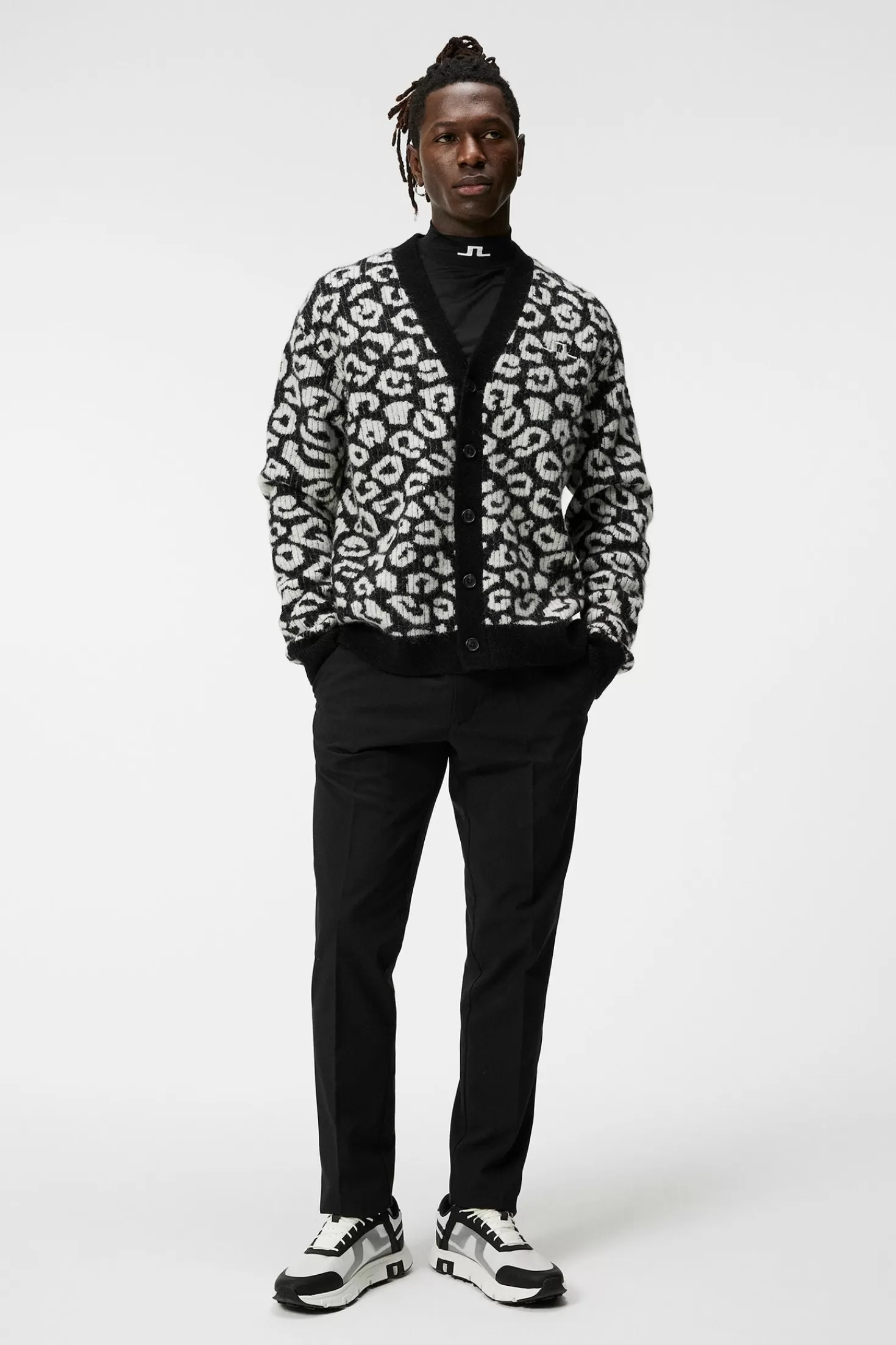 Frederic Jacquard Cardigan | J.Lindeberg New
