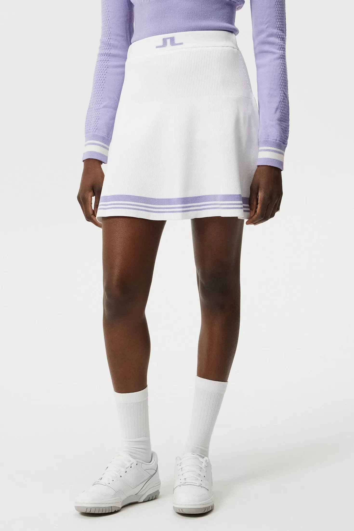 Frida Stripe Knitted Skirt | J.Lindeberg Sale