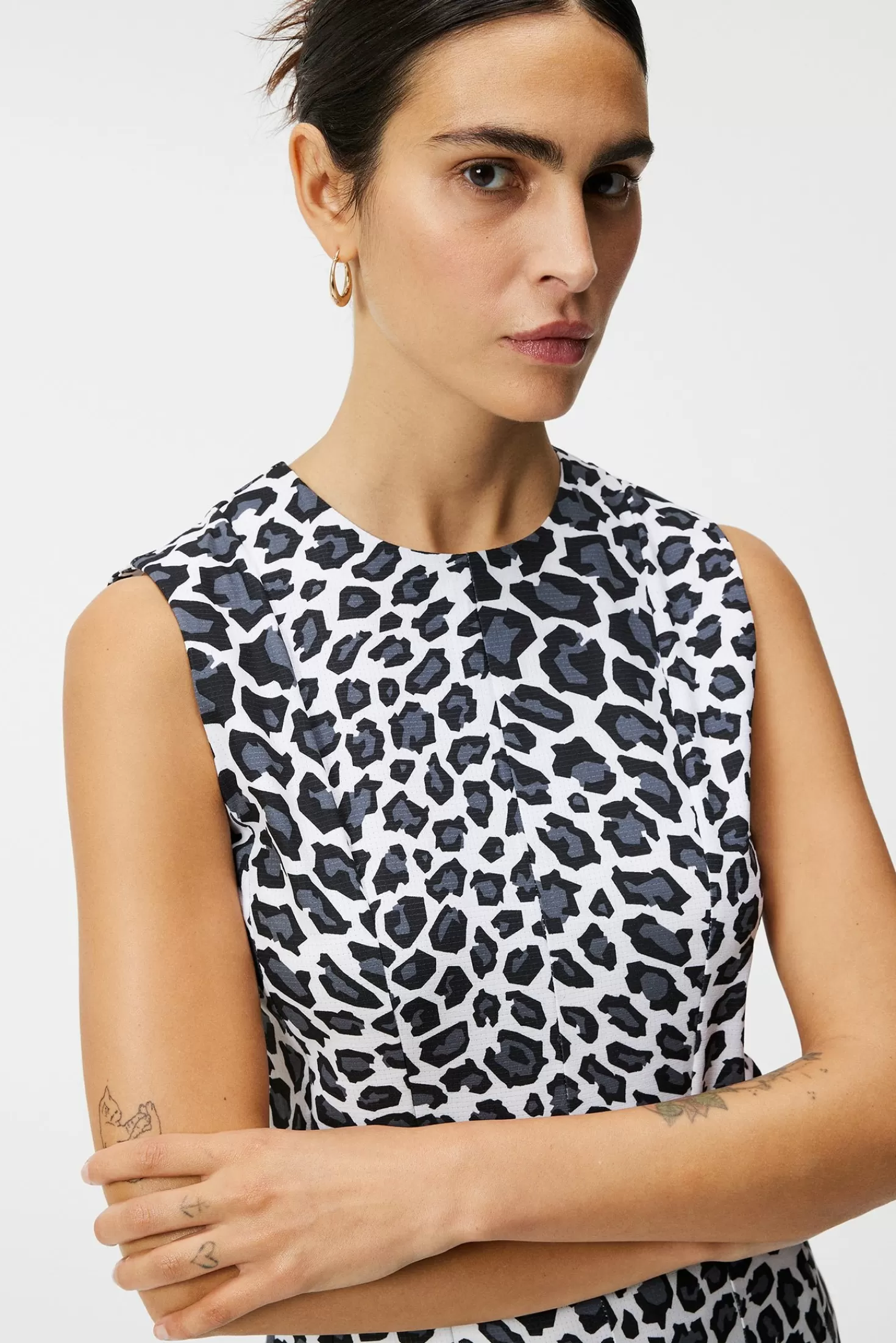 Gabriella Printed Dress | J.Lindeberg Clearance