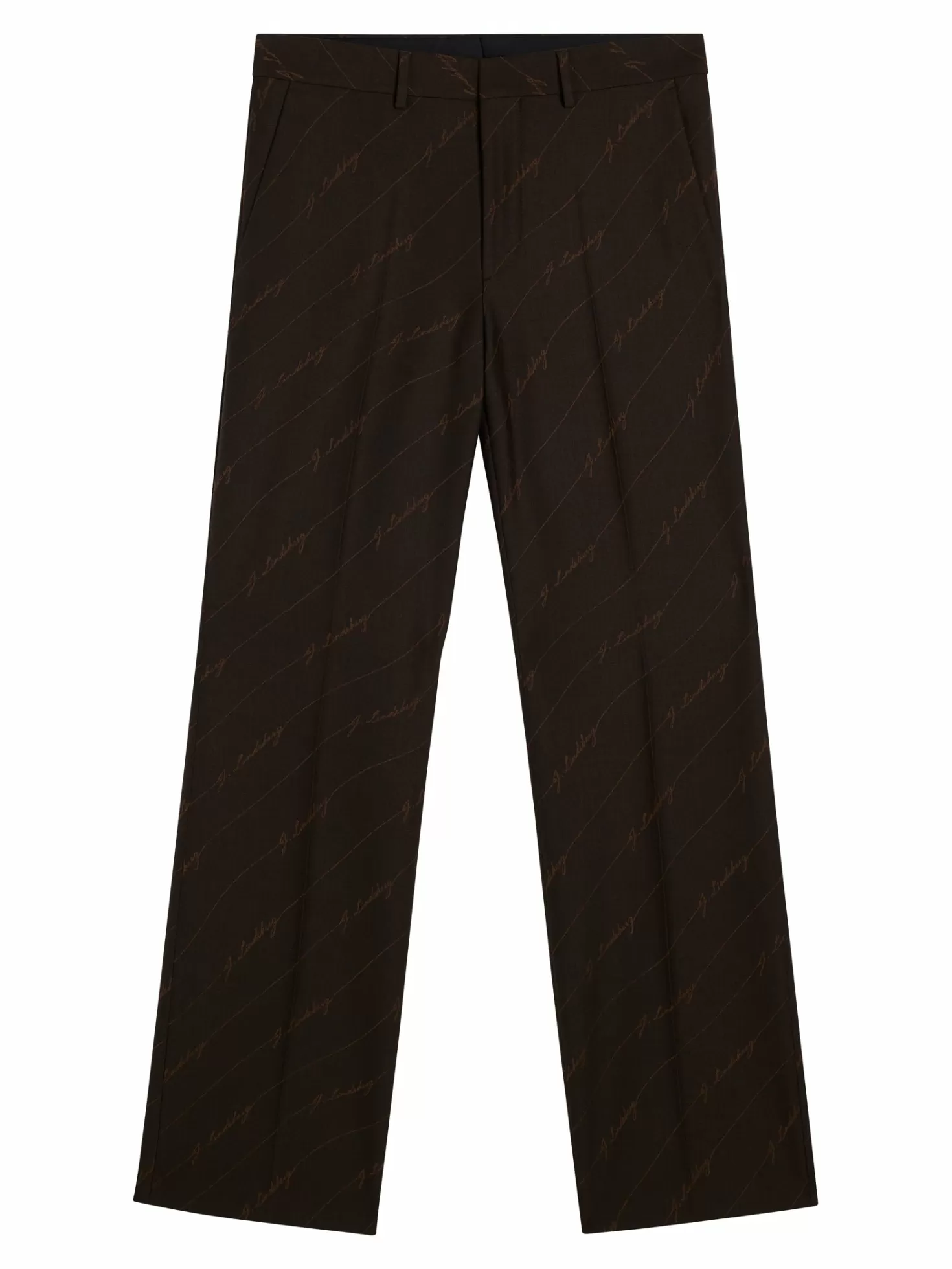 Gomor Brown Stripe Pants | J.Lindeberg Clearance