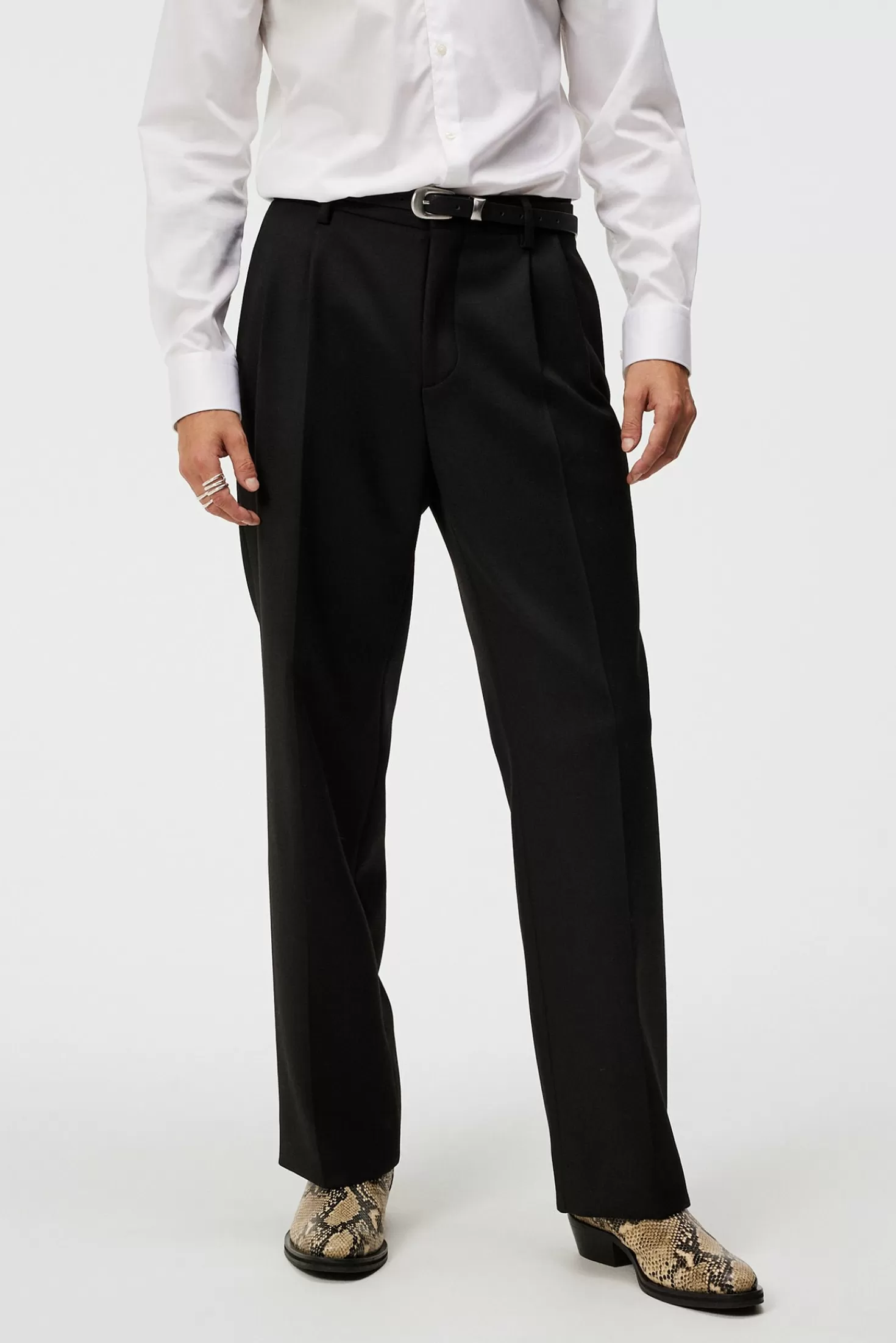 Haij Double Pleat Pants | J.Lindeberg Clearance
