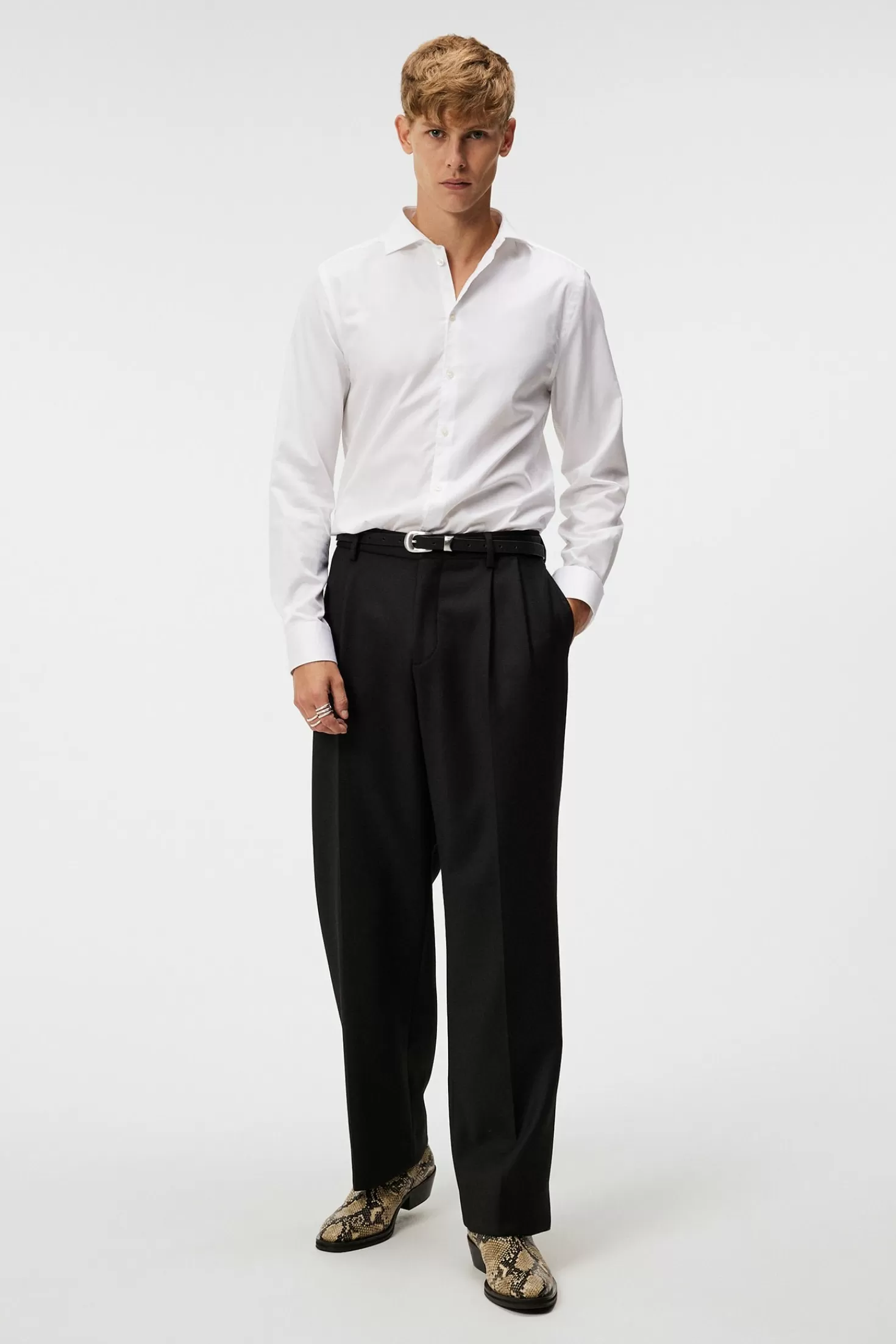 Haij Double Pleat Pants | J.Lindeberg Clearance