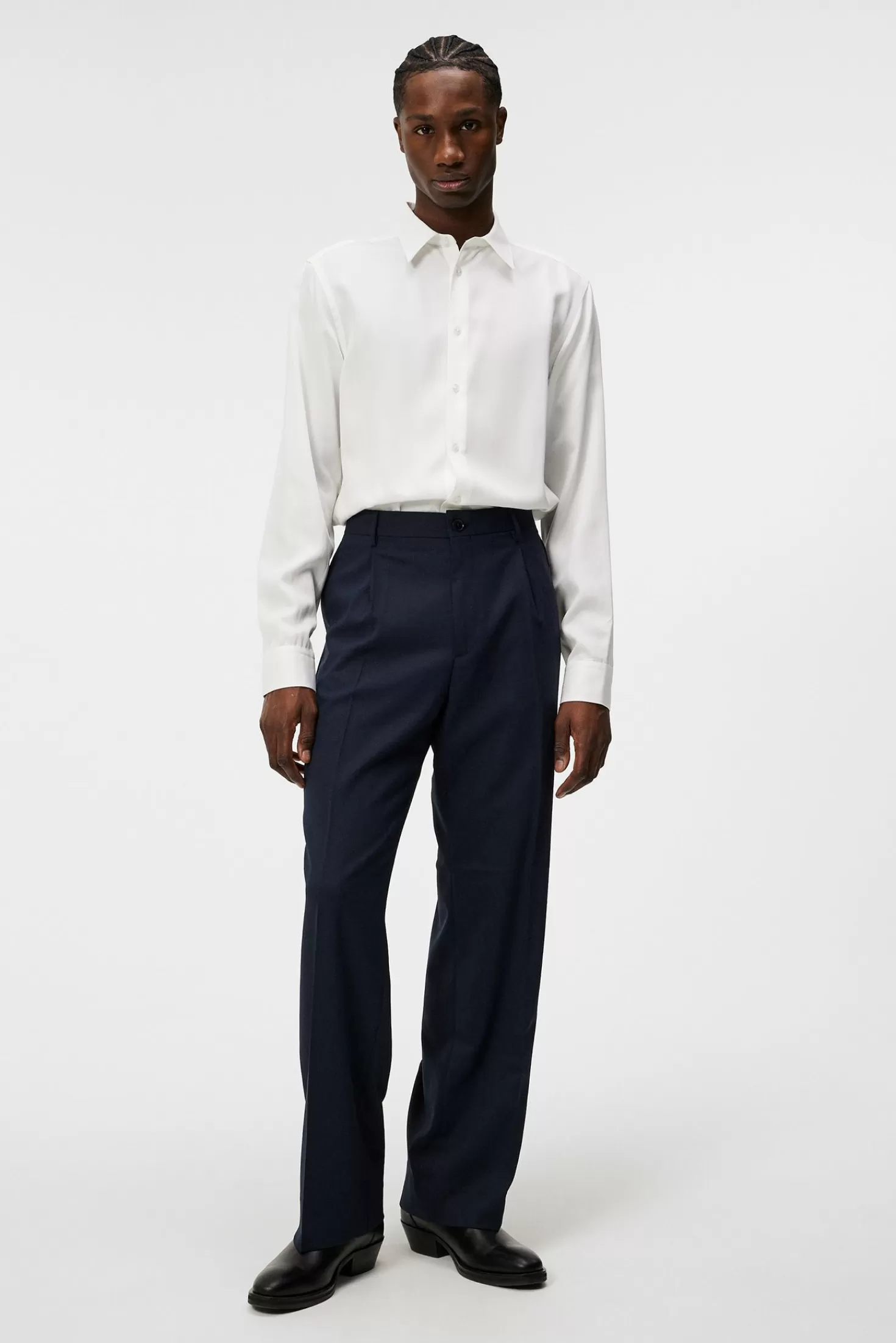 Haij Twill Pleated Pants | J.Lindeberg Best Sale