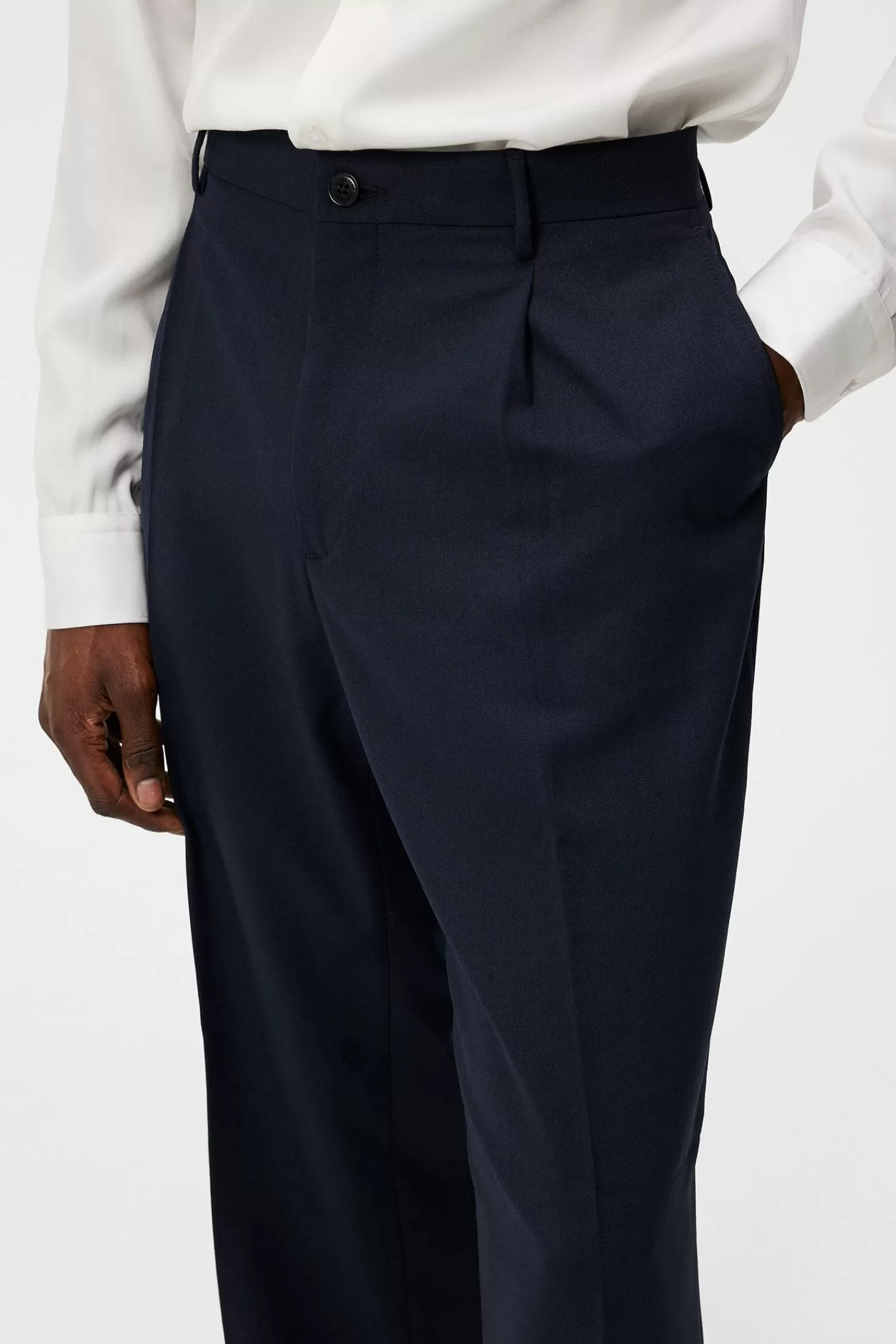 Haij Twill Pleated Pants | J.Lindeberg Best Sale