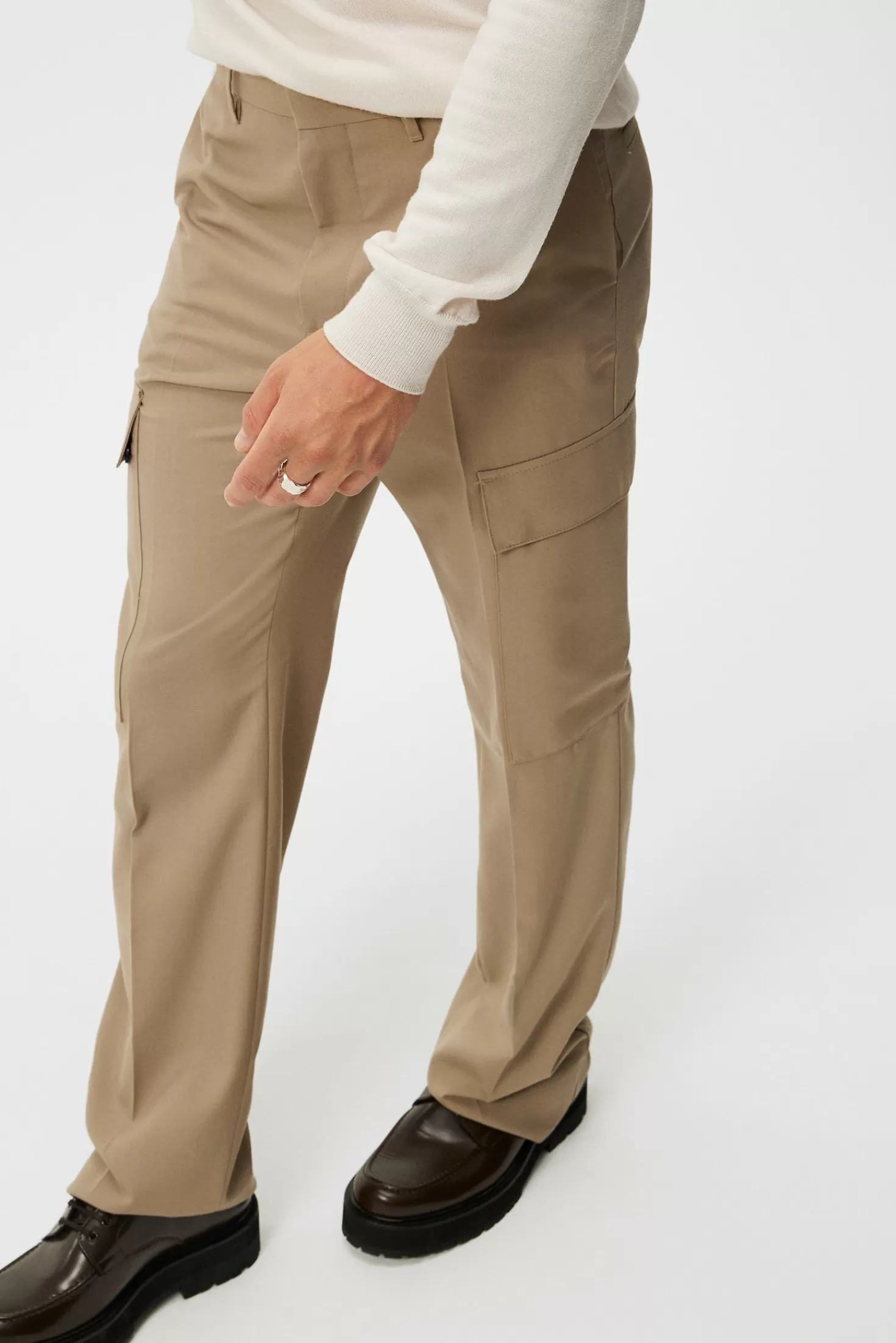 Haij Wool Cargo Pants | J.Lindeberg Online