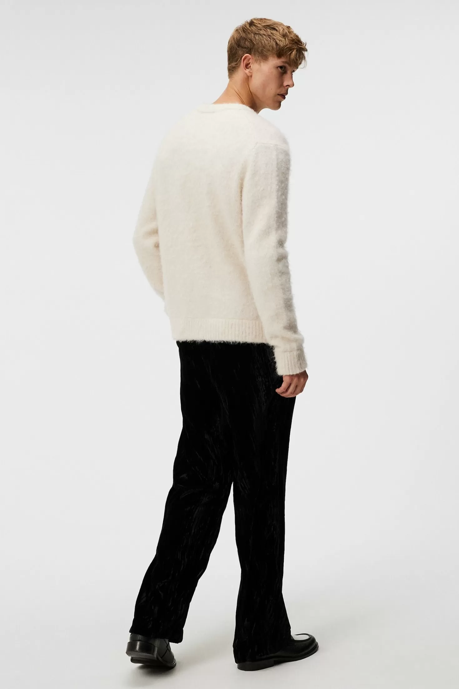Harold Hairy Knit Crew | J.Lindeberg Cheap