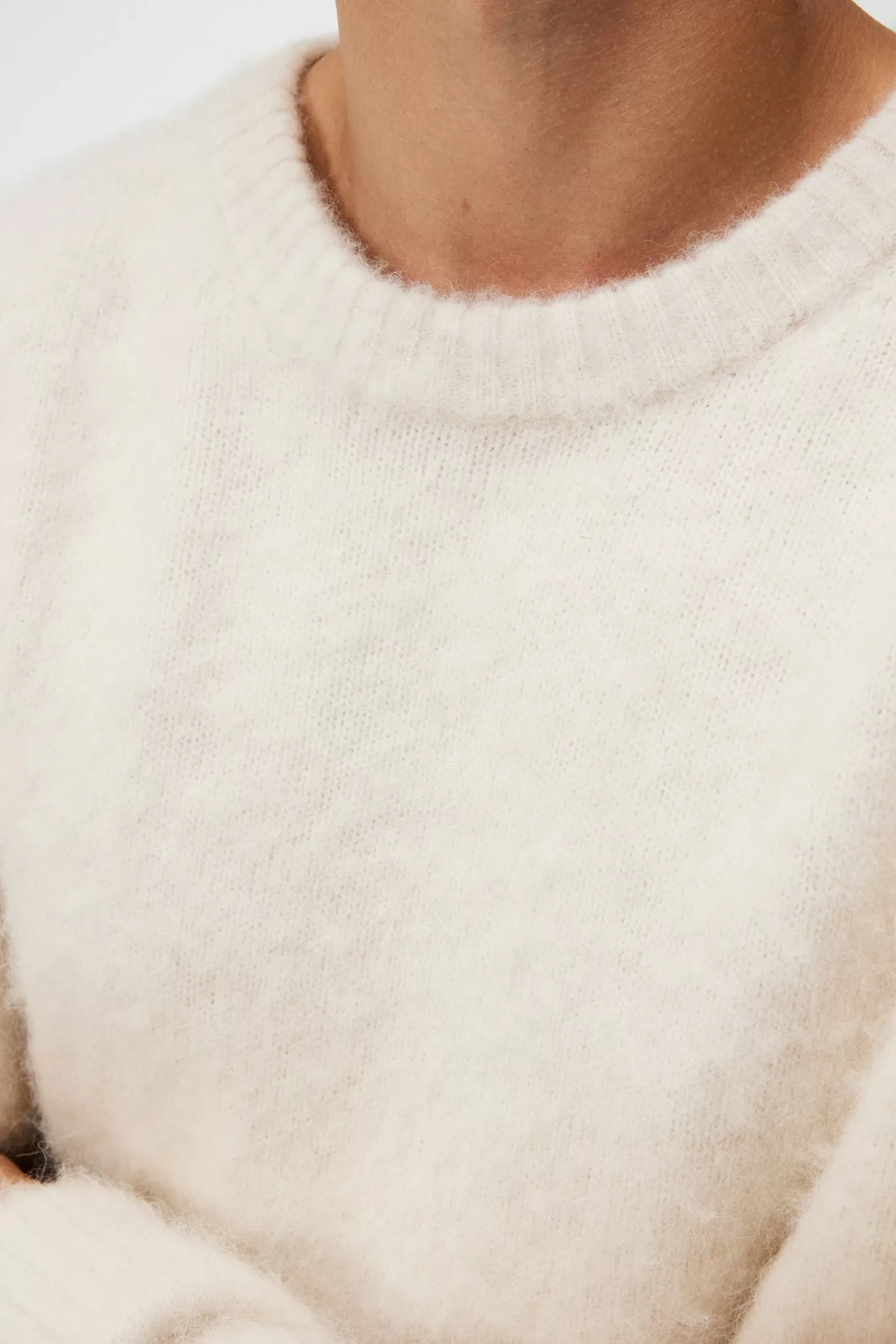 Harold Hairy Knit Crew | J.Lindeberg Cheap