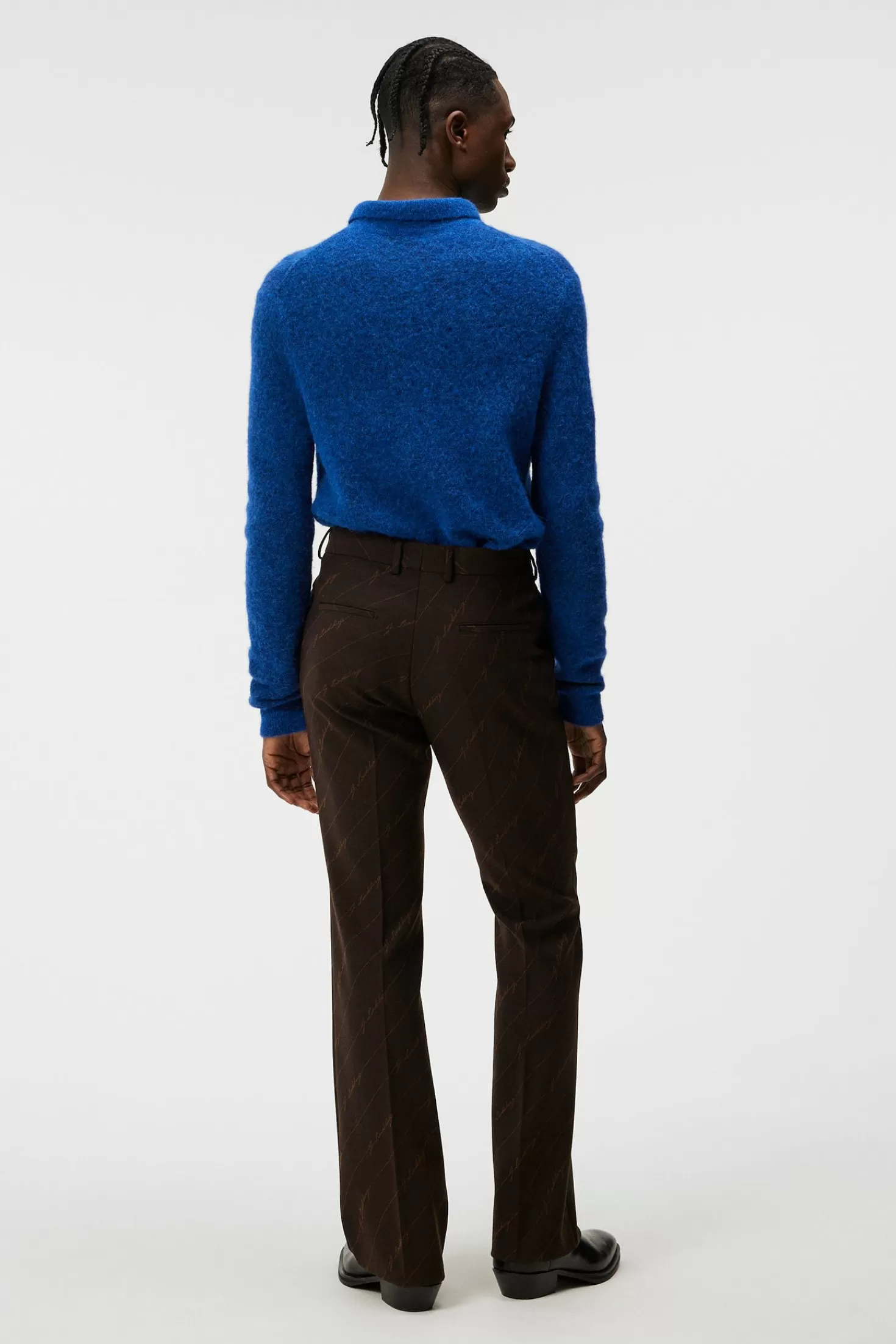 Hayden Hairy Polo Knit | J.Lindeberg Outlet