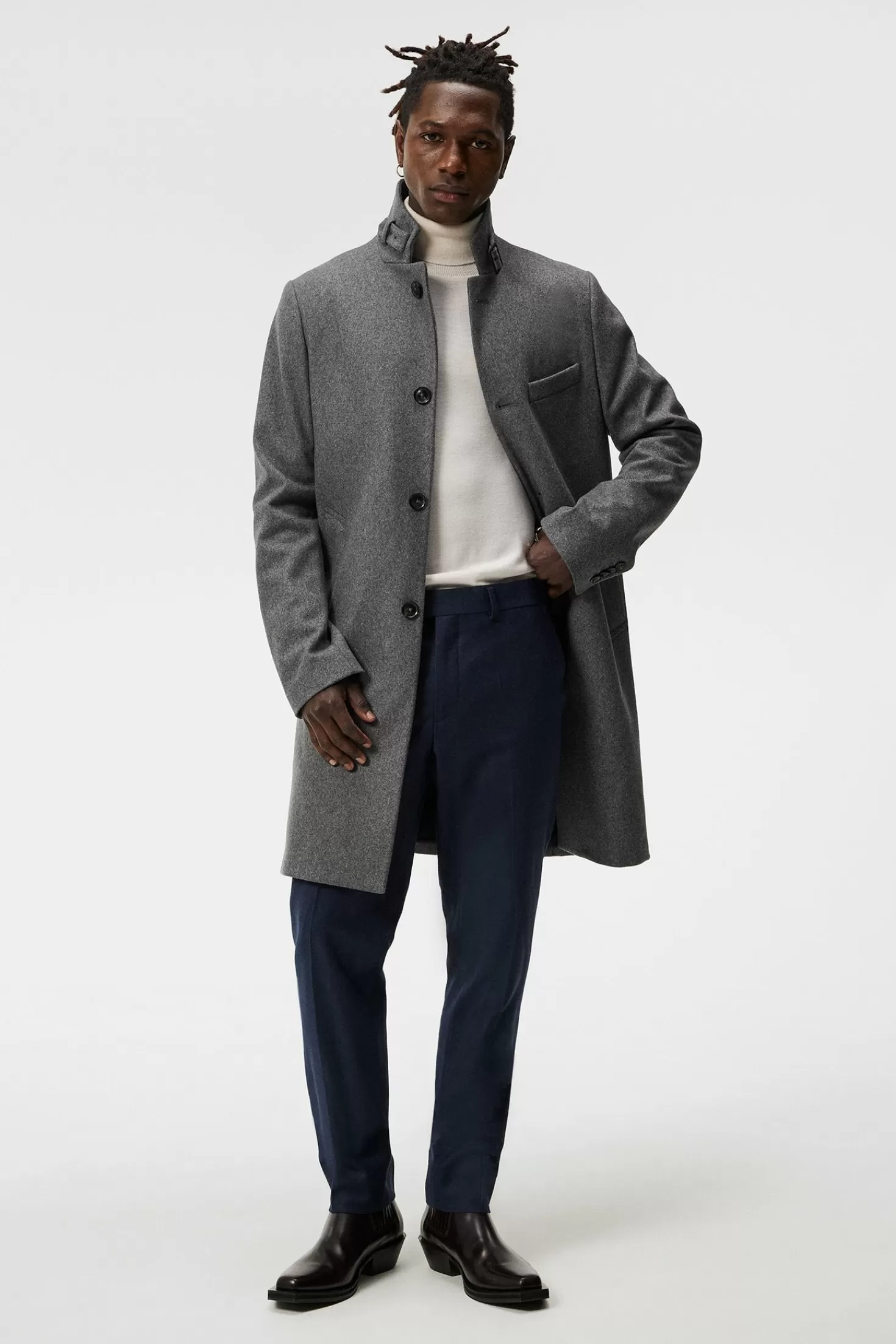 Holger Melton Coat | J.Lindeberg Store