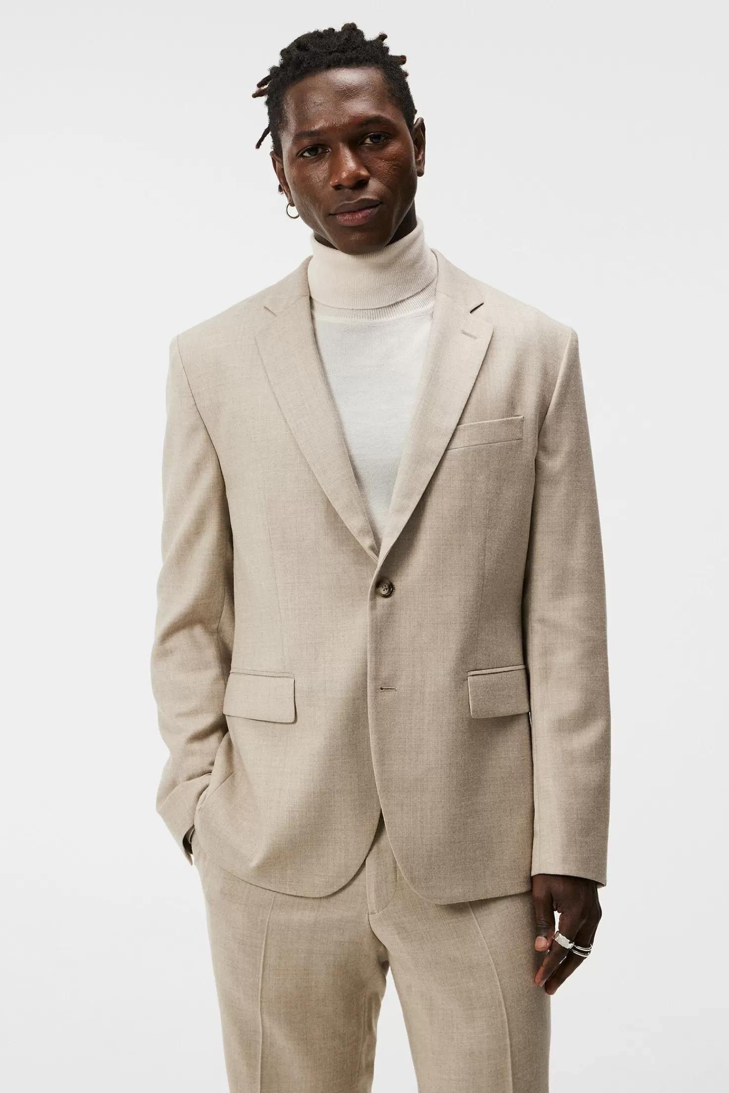 Hopper U Str Flannel Blazer | J.Lindeberg Clearance