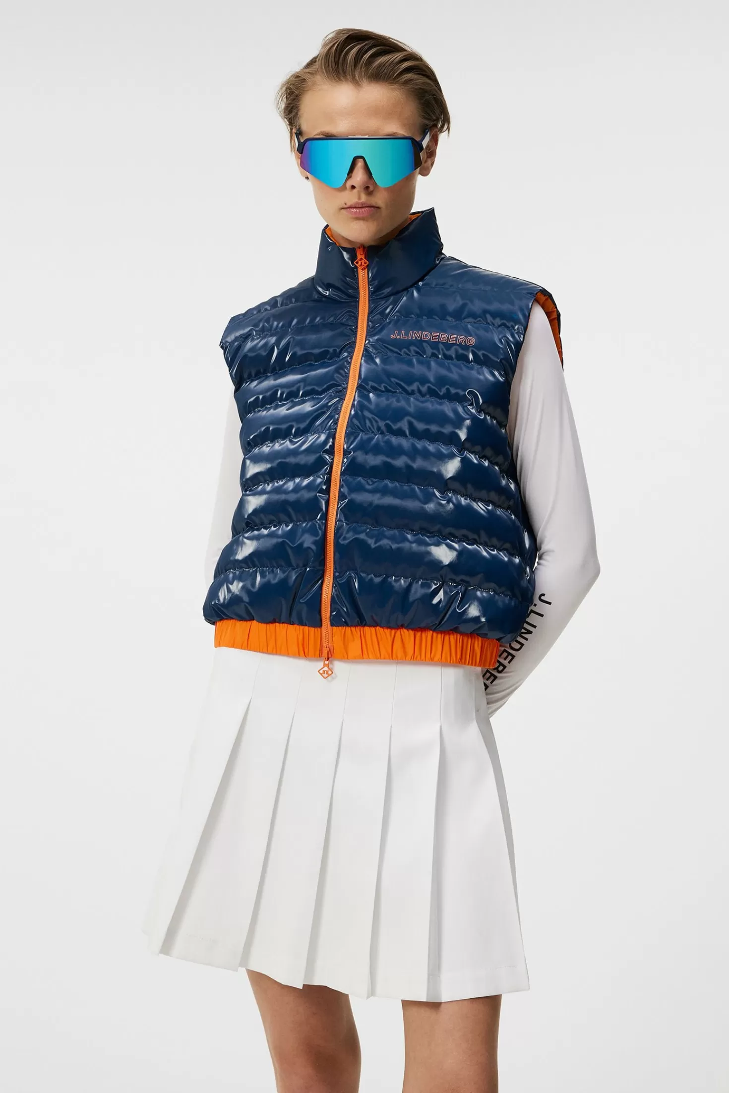 Isla Reversible Vest | J.Lindeberg Cheap