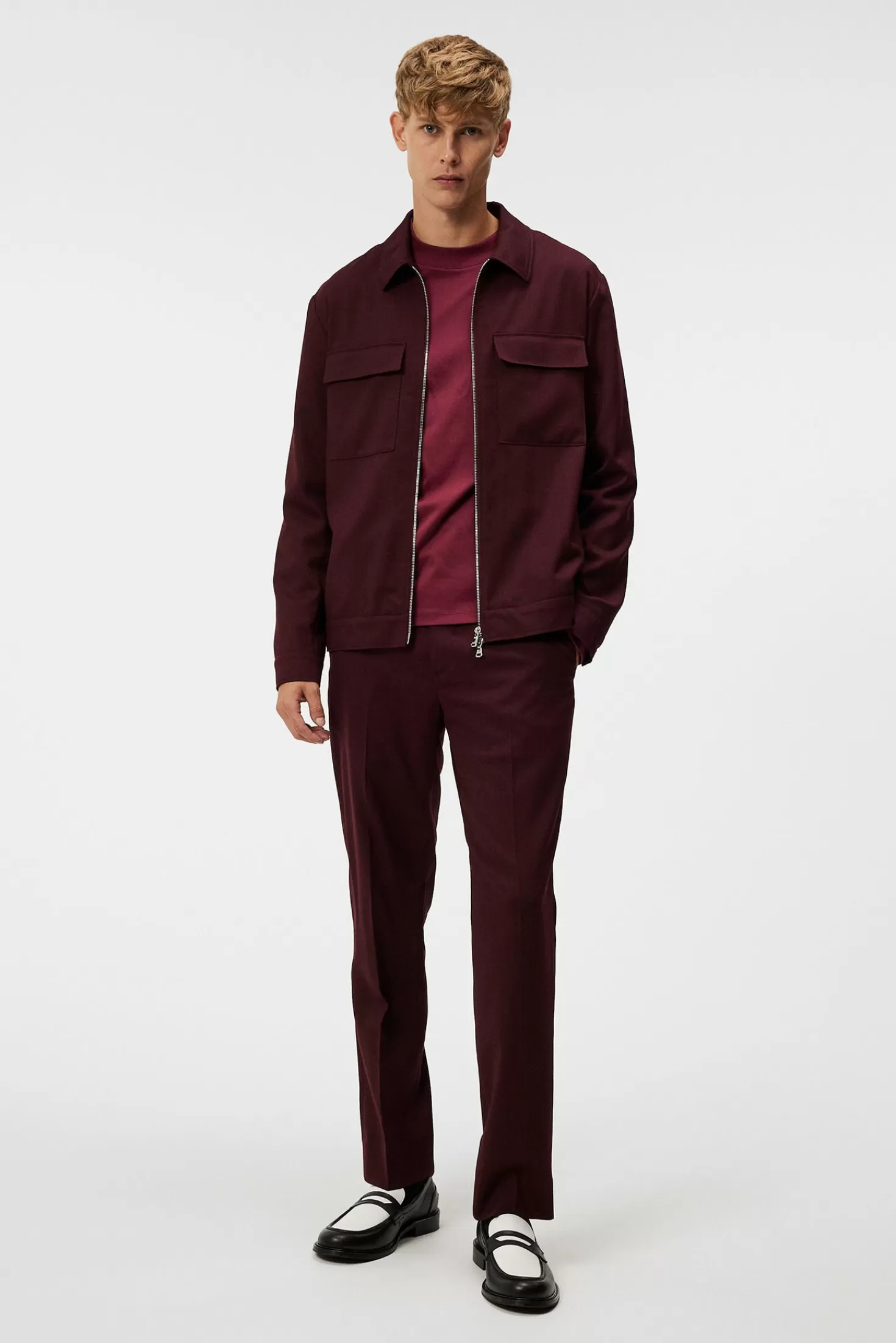 Jarod Wr Flannel Overshirt | J.Lindeberg Best