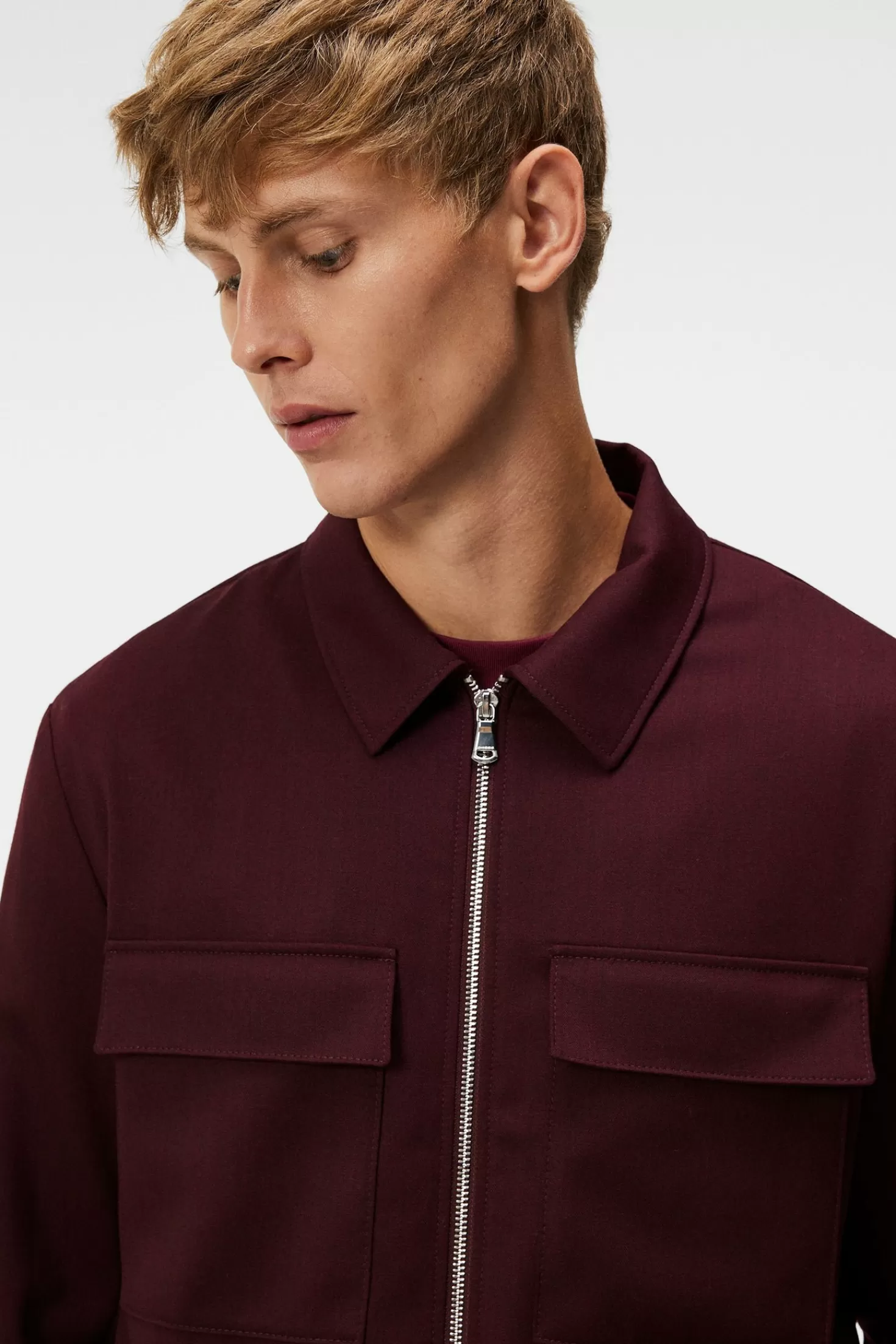 Jarod Wr Flannel Overshirt | J.Lindeberg Best