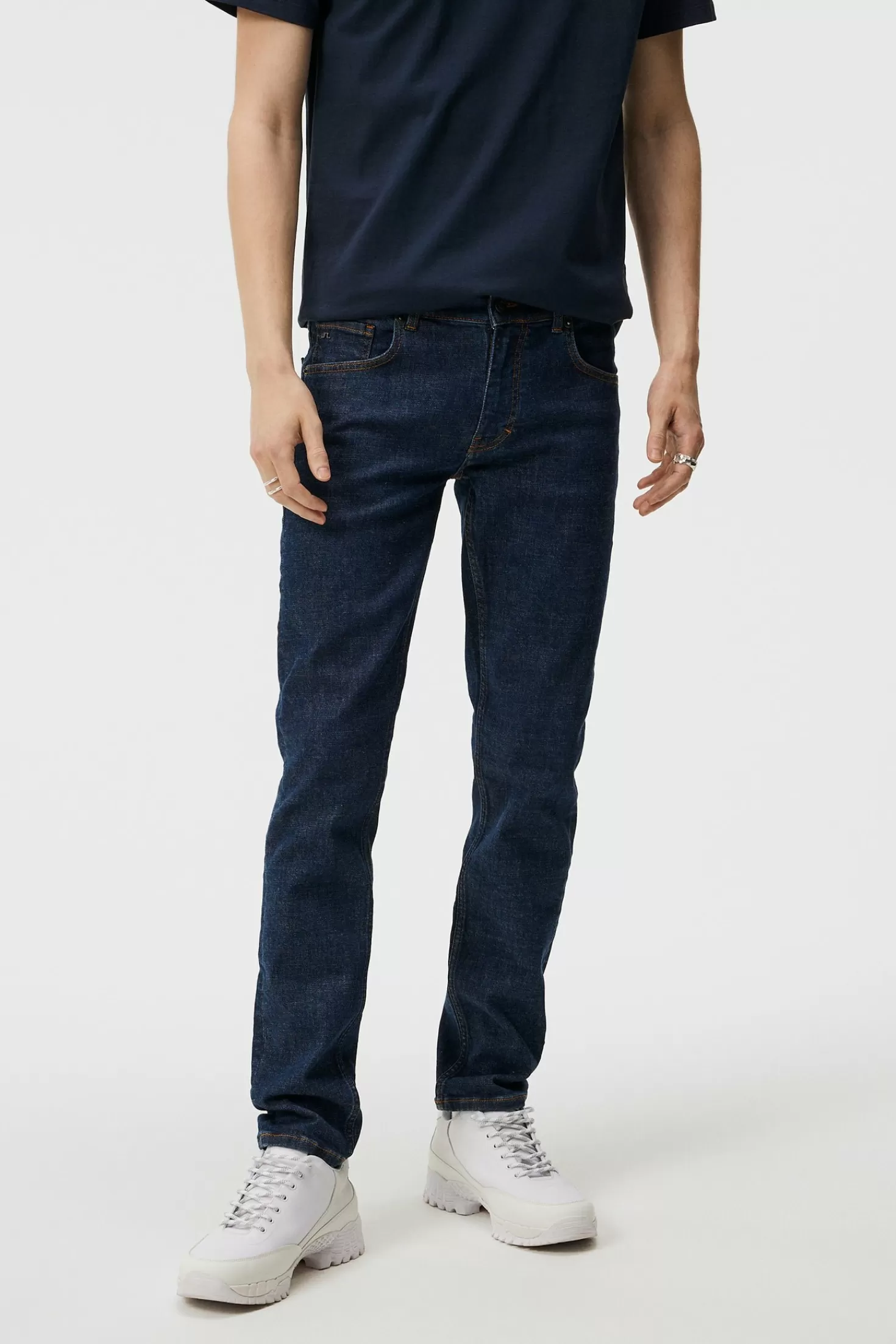 Jay Active Dark Indigo Jeans | J.Lindeberg Hot