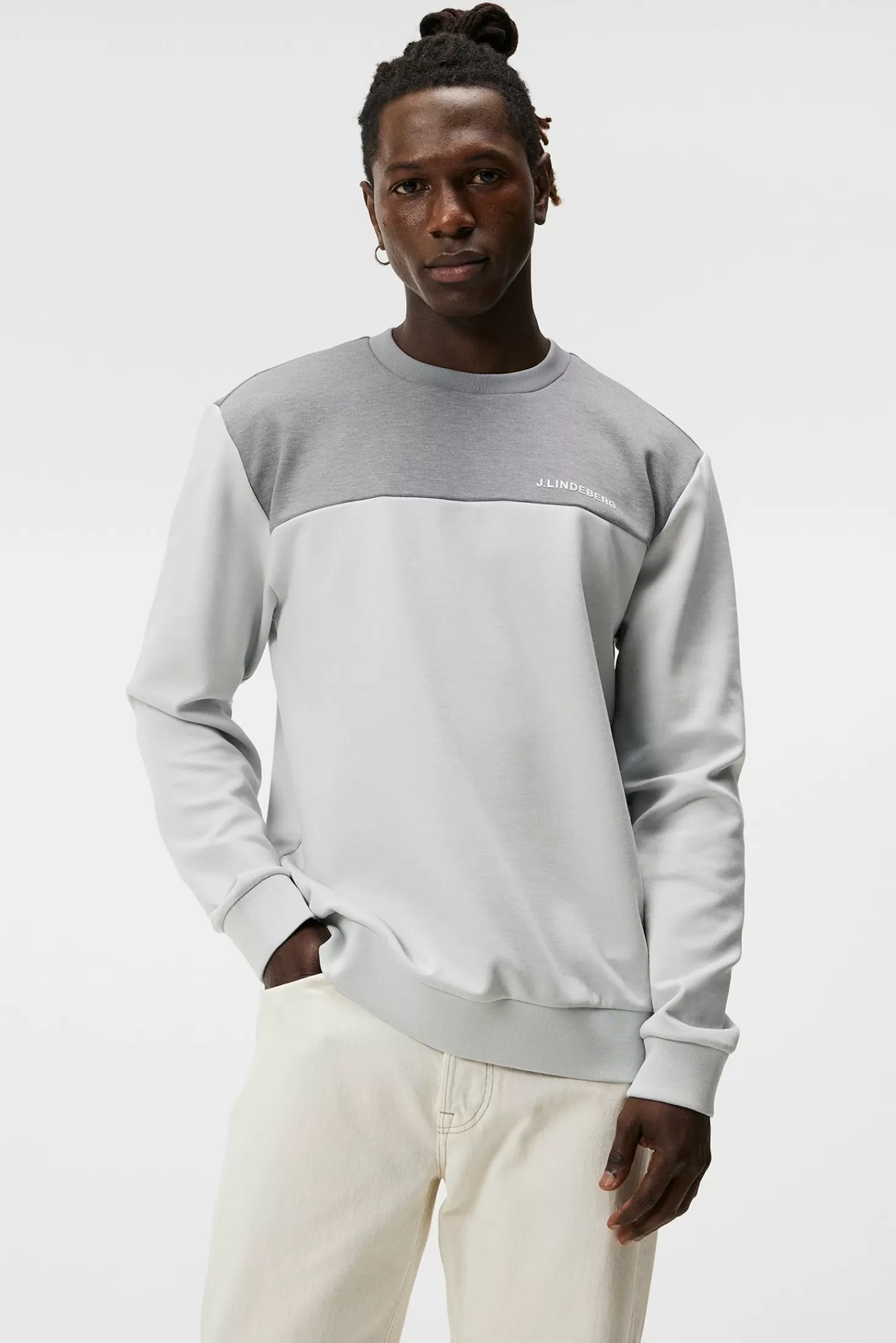Jeff Crew Neck | J.Lindeberg Cheap