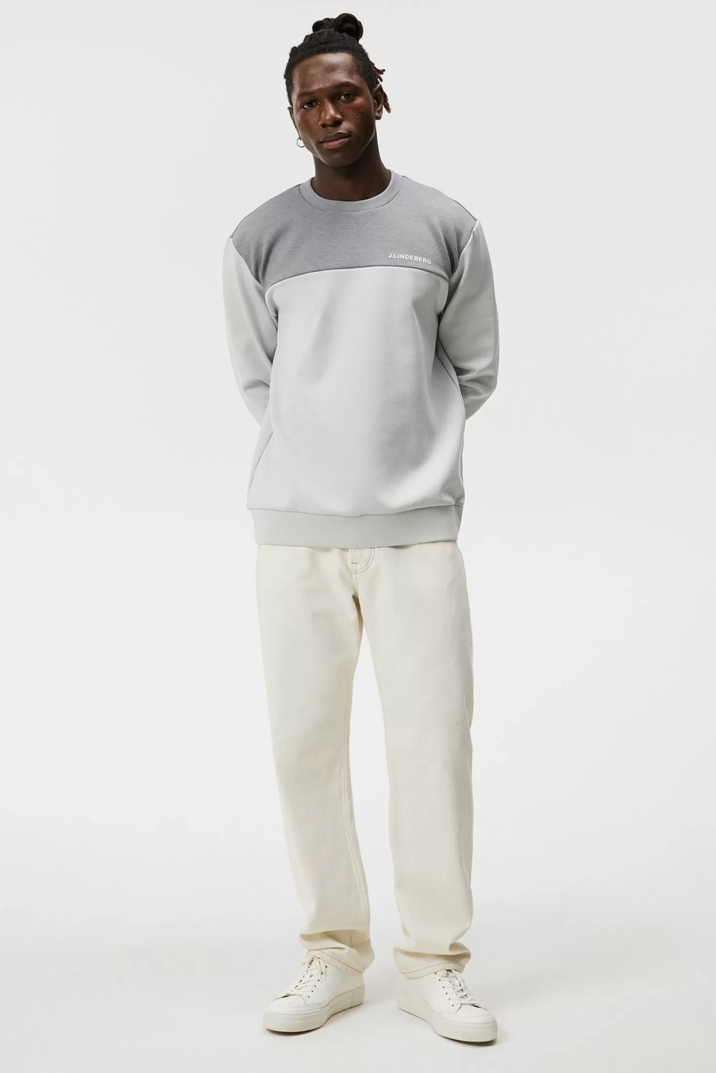 Jeff Crew Neck | J.Lindeberg Cheap