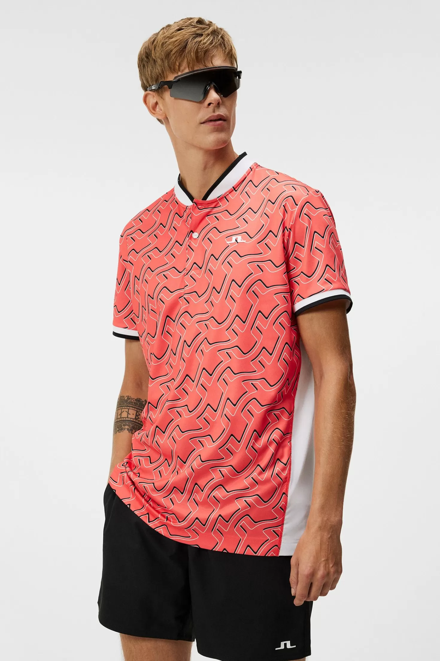 Jensen Print Reg Fit Polo | J.Lindeberg Shop