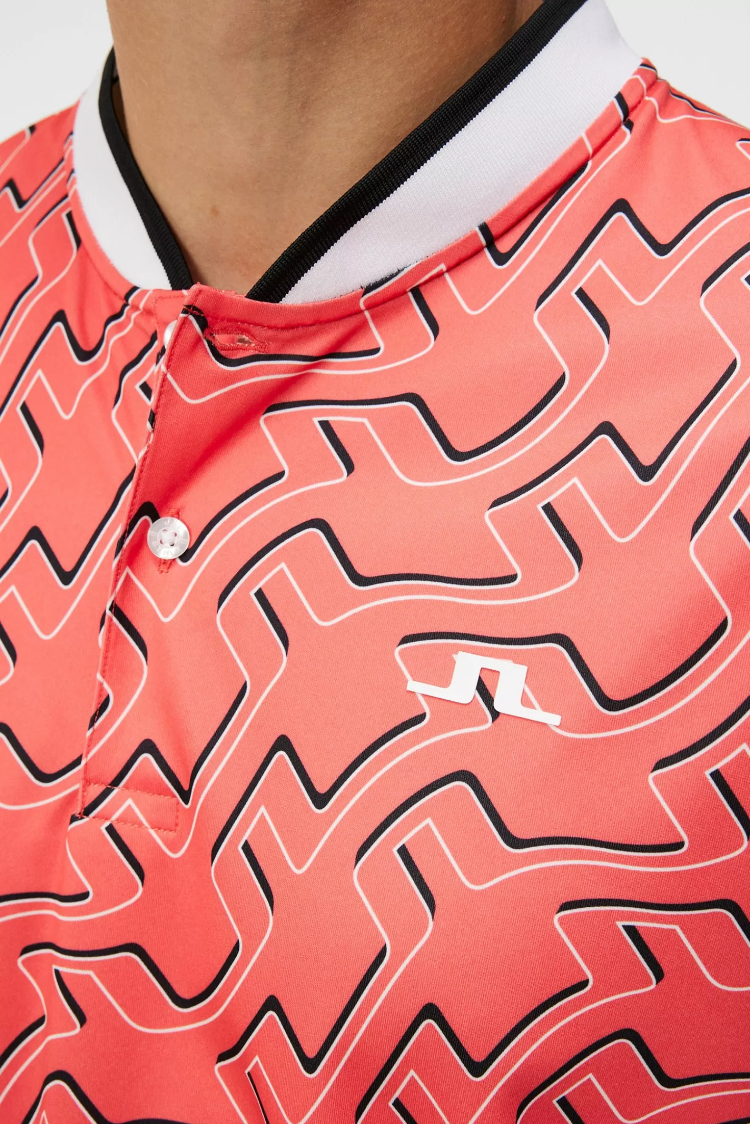 Jensen Print Reg Fit Polo | J.Lindeberg Shop