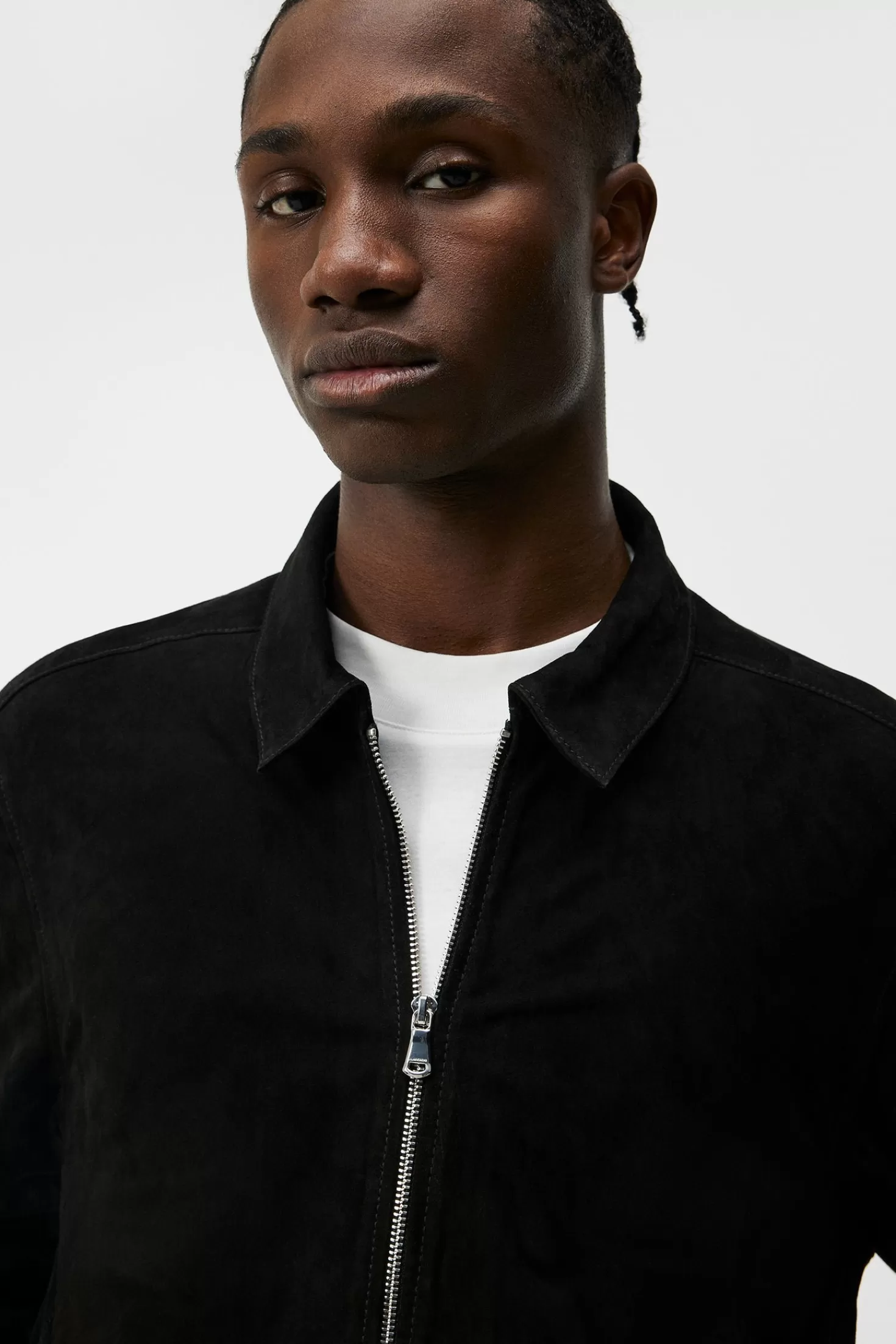 Jonah Suede Overshirt | J.Lindeberg New