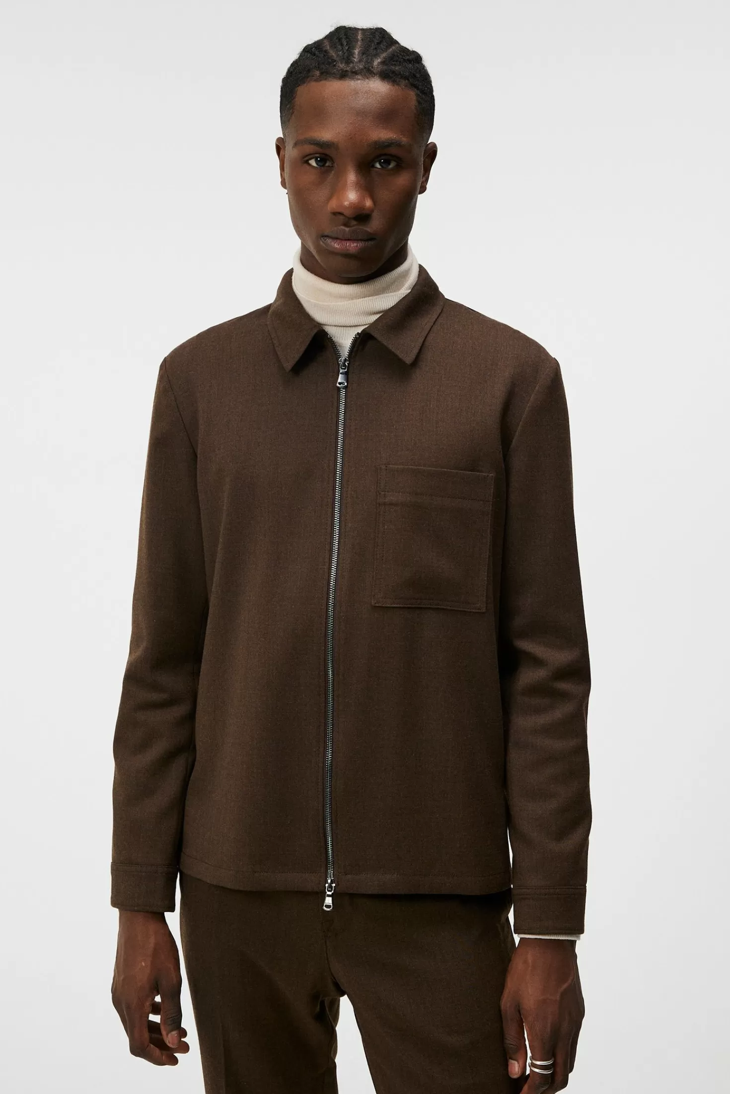 Julius Flannel Overshirt | J.Lindeberg Fashion