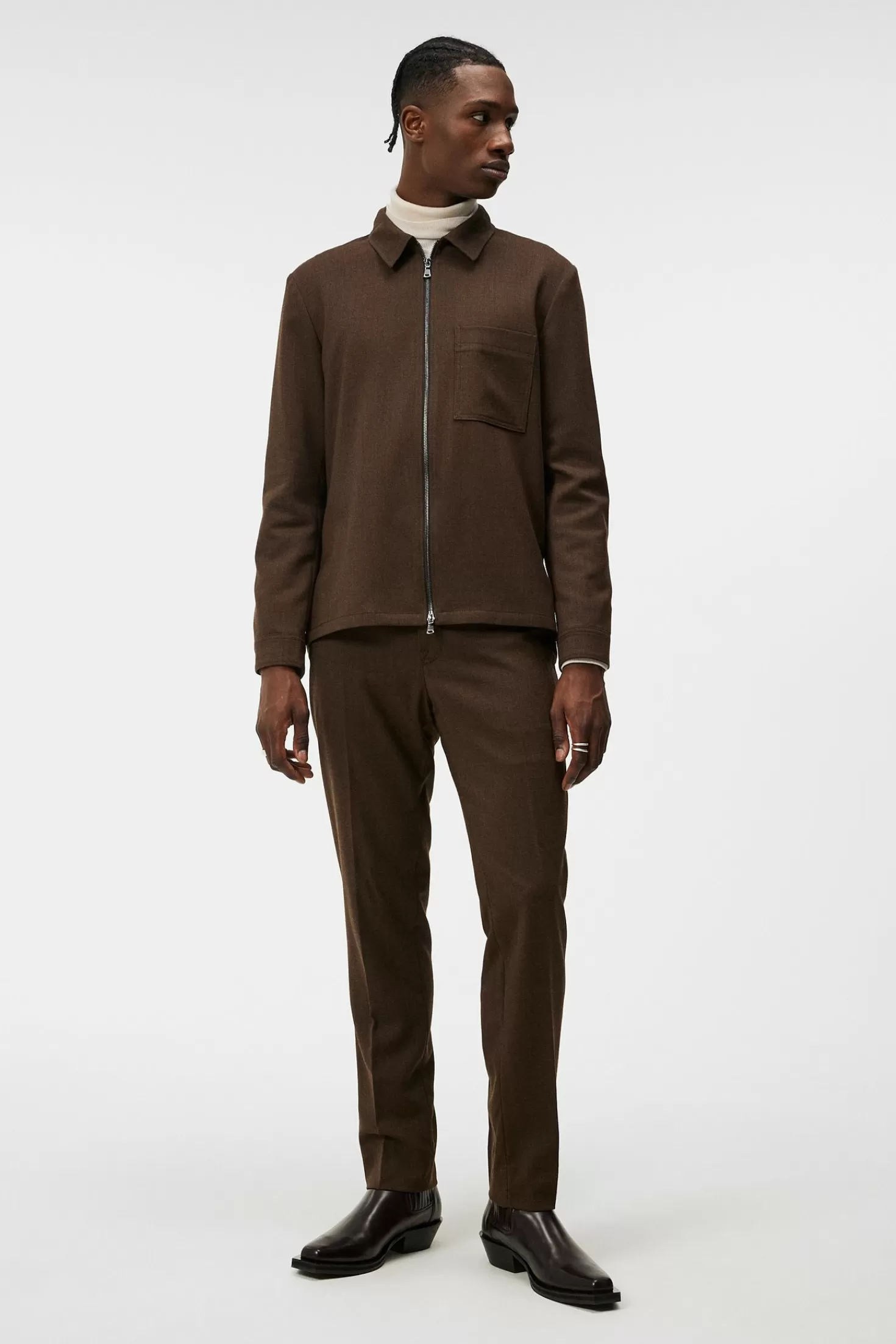 Julius Flannel Overshirt | J.Lindeberg Fashion