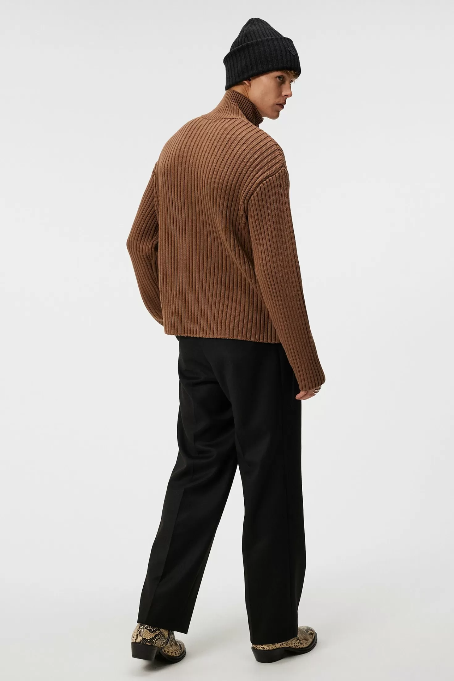 Kellan Cotton Full Zip Knit | J.Lindeberg Online