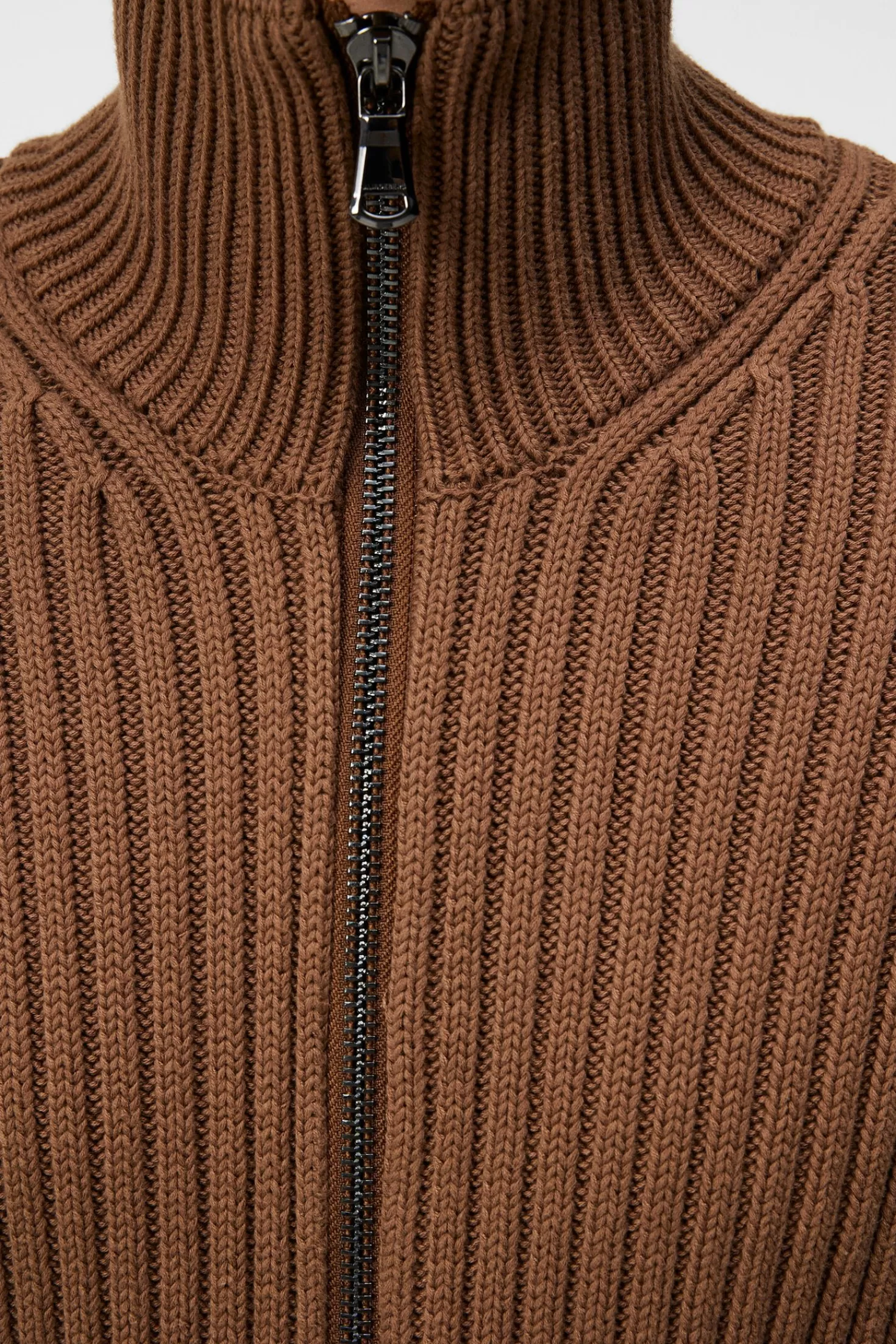 Kellan Cotton Full Zip Knit | J.Lindeberg Online
