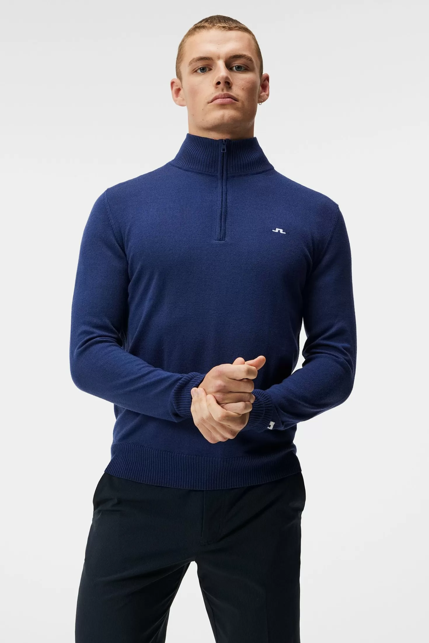 Kian Zipped Sweater | J.Lindeberg Shop