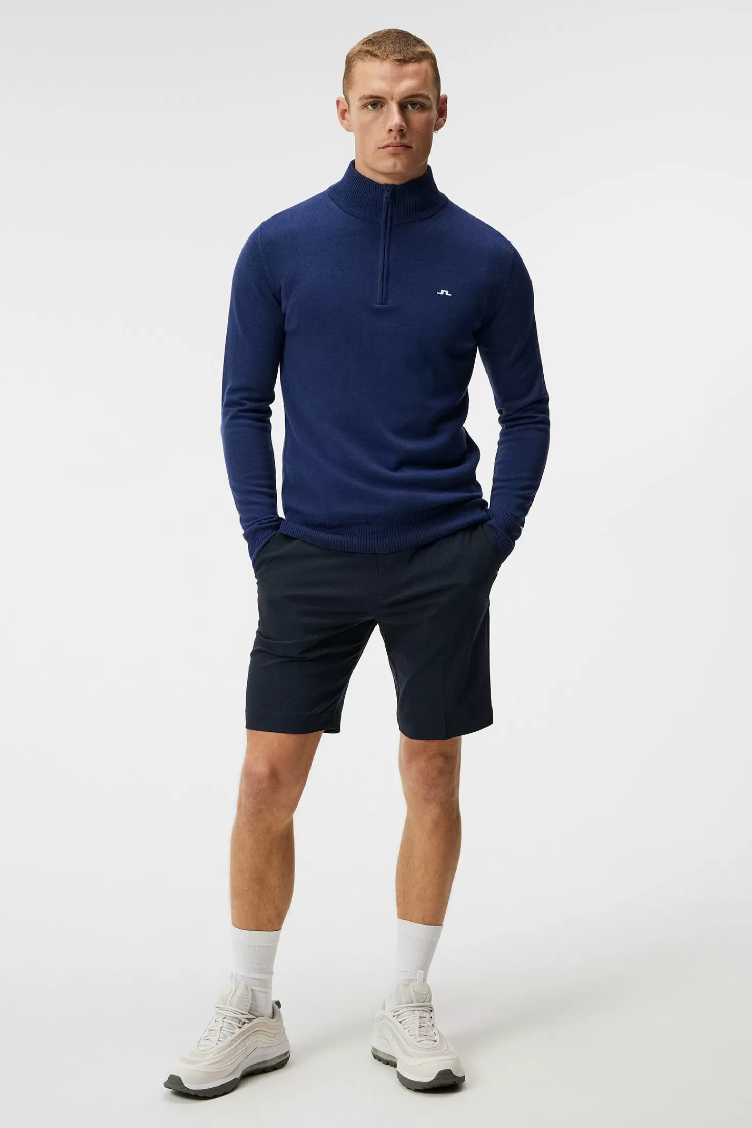 Kian Zipped Sweater | J.Lindeberg Shop