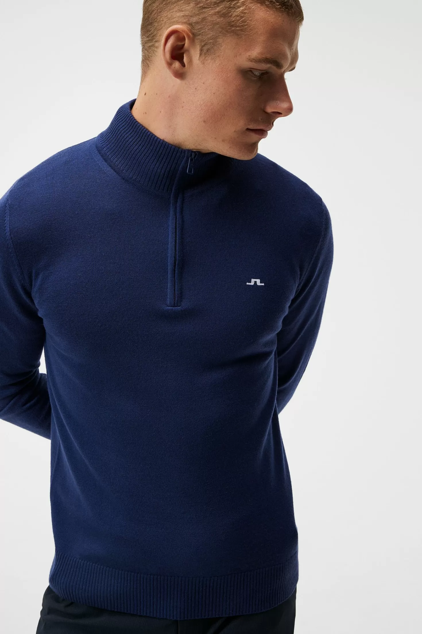 Kian Zipped Sweater | J.Lindeberg Shop