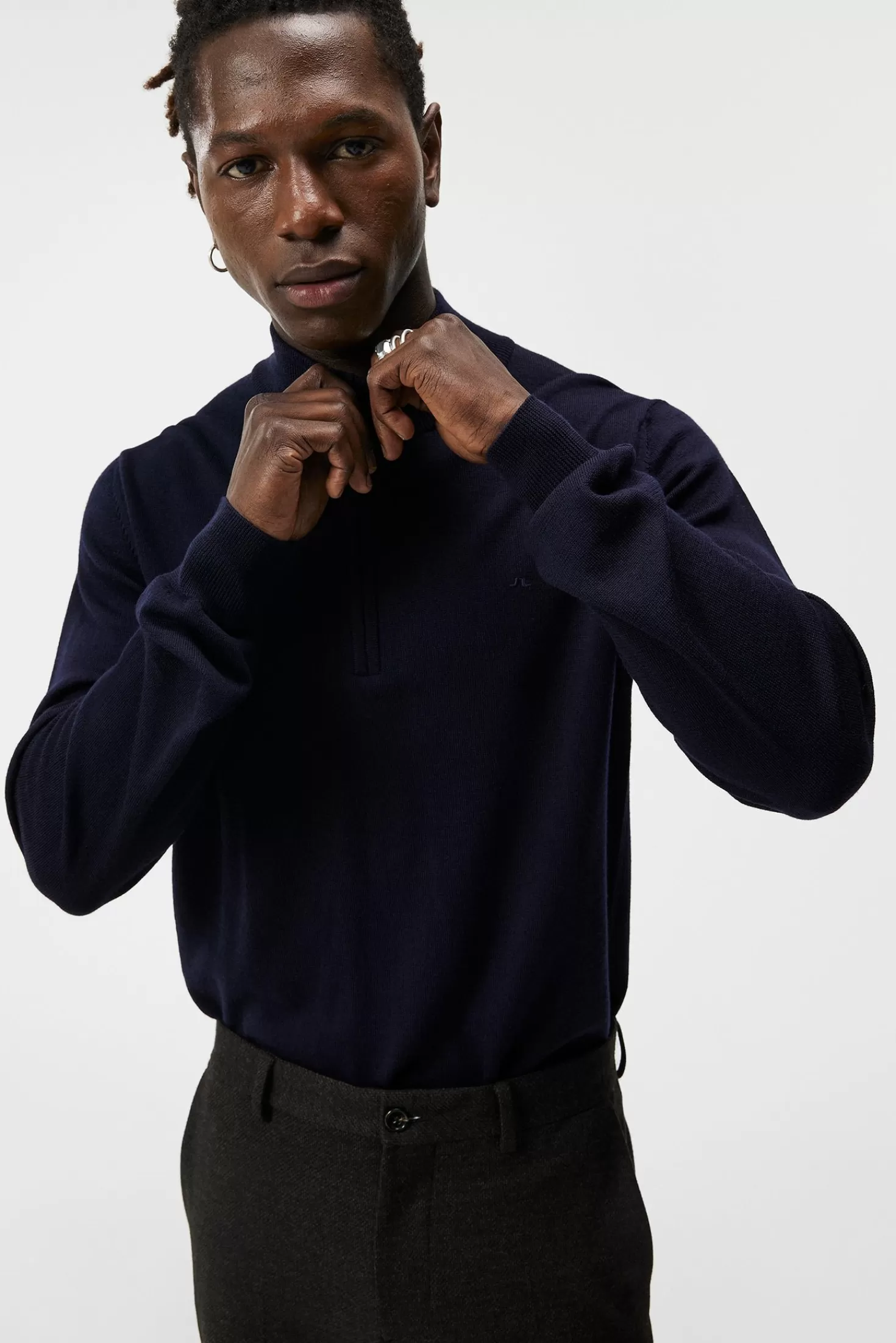 Kiyan Quarter Zip Sweater | J.Lindeberg Cheap