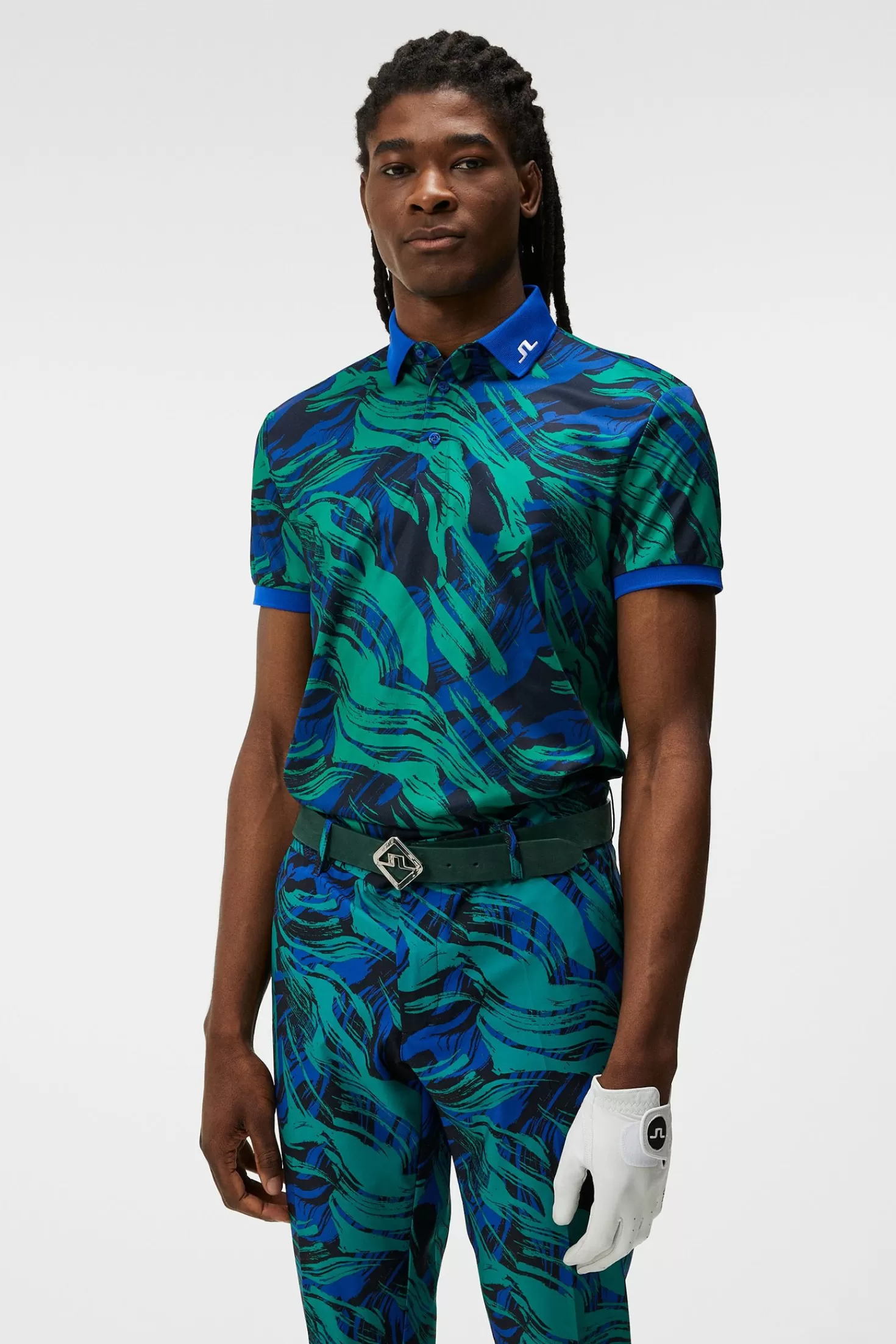 Kv Regular Fit Print Polo | J.Lindeberg Cheap