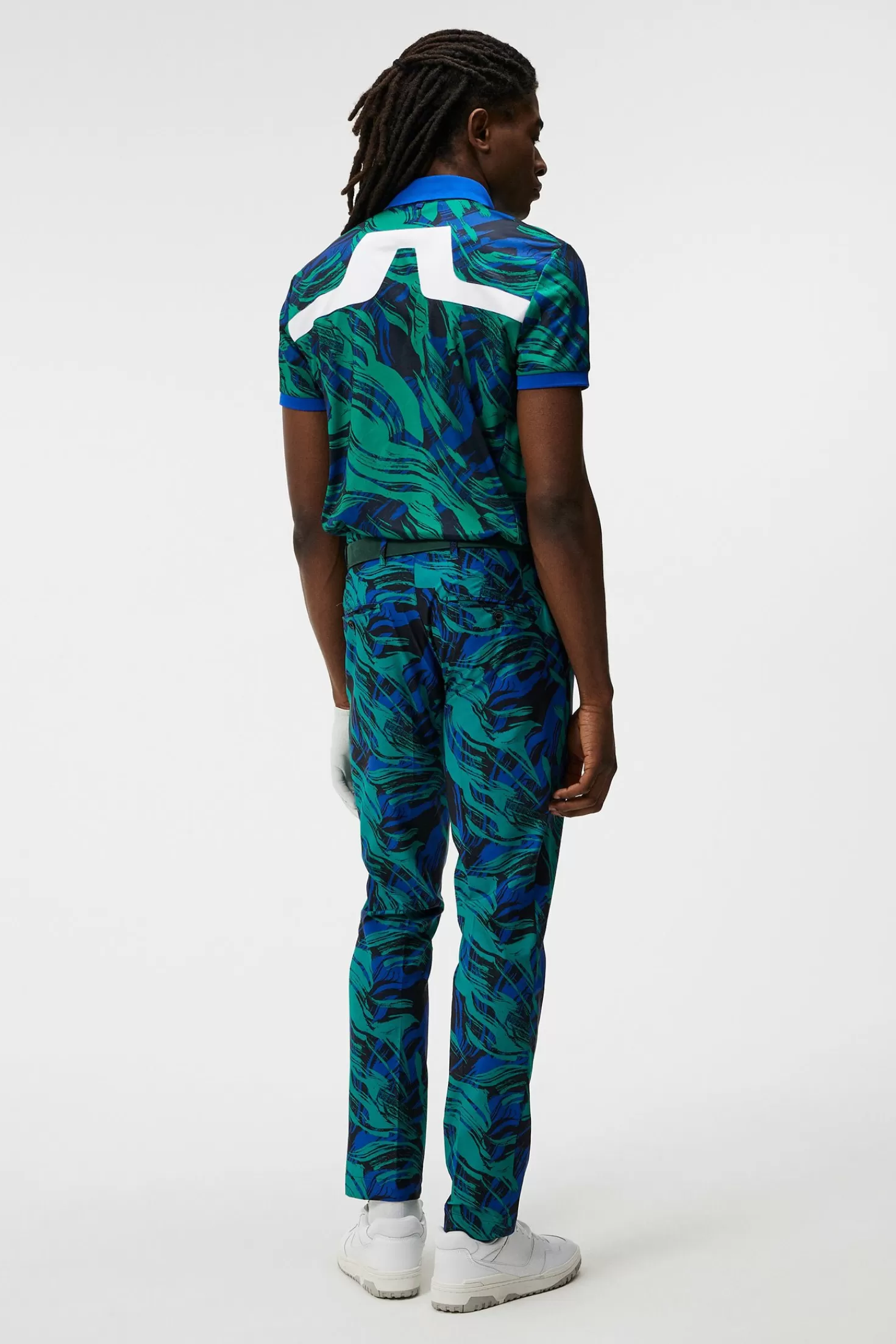 Kv Regular Fit Print Polo | J.Lindeberg Best Sale
