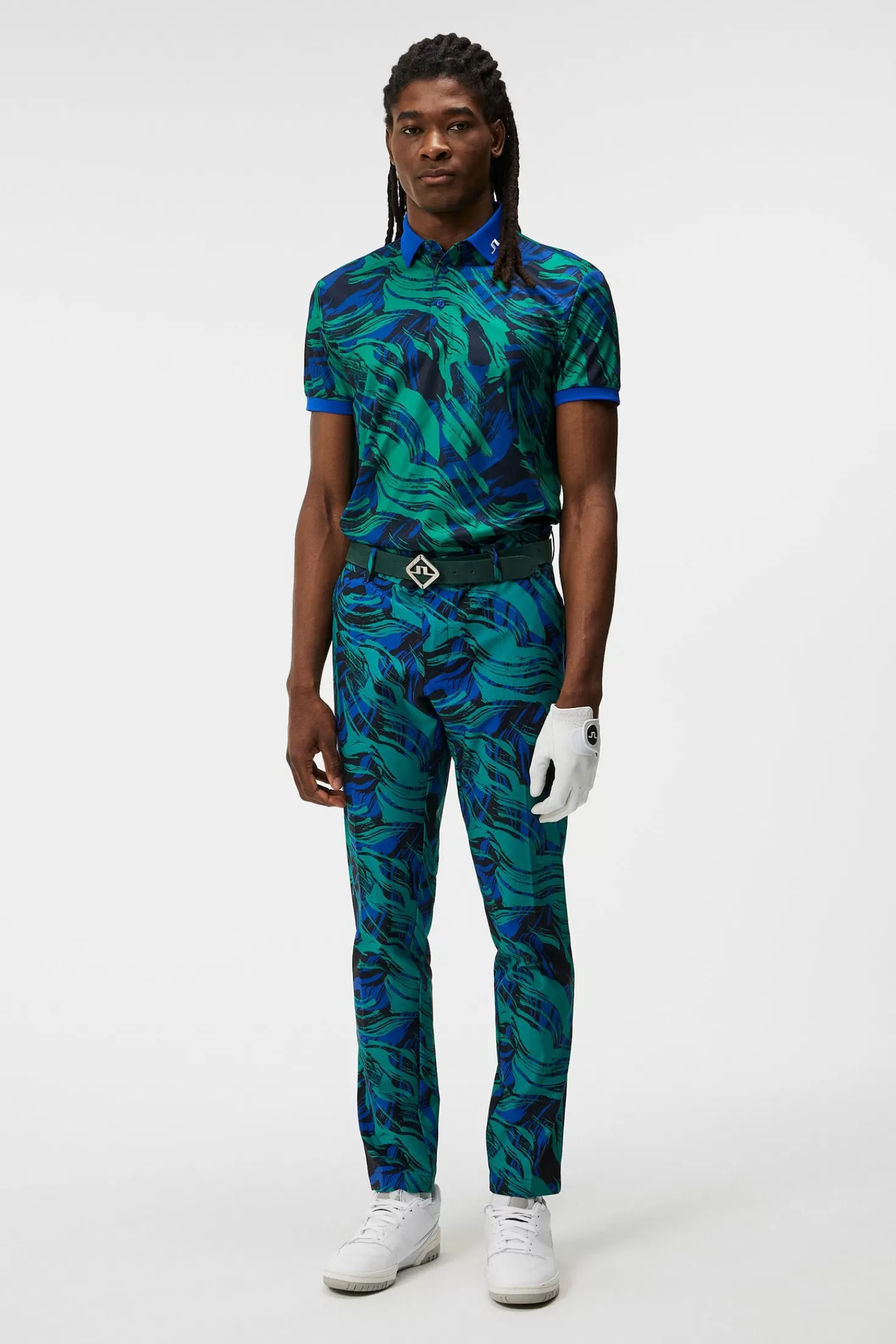 Kv Regular Fit Print Polo | J.Lindeberg Best Sale