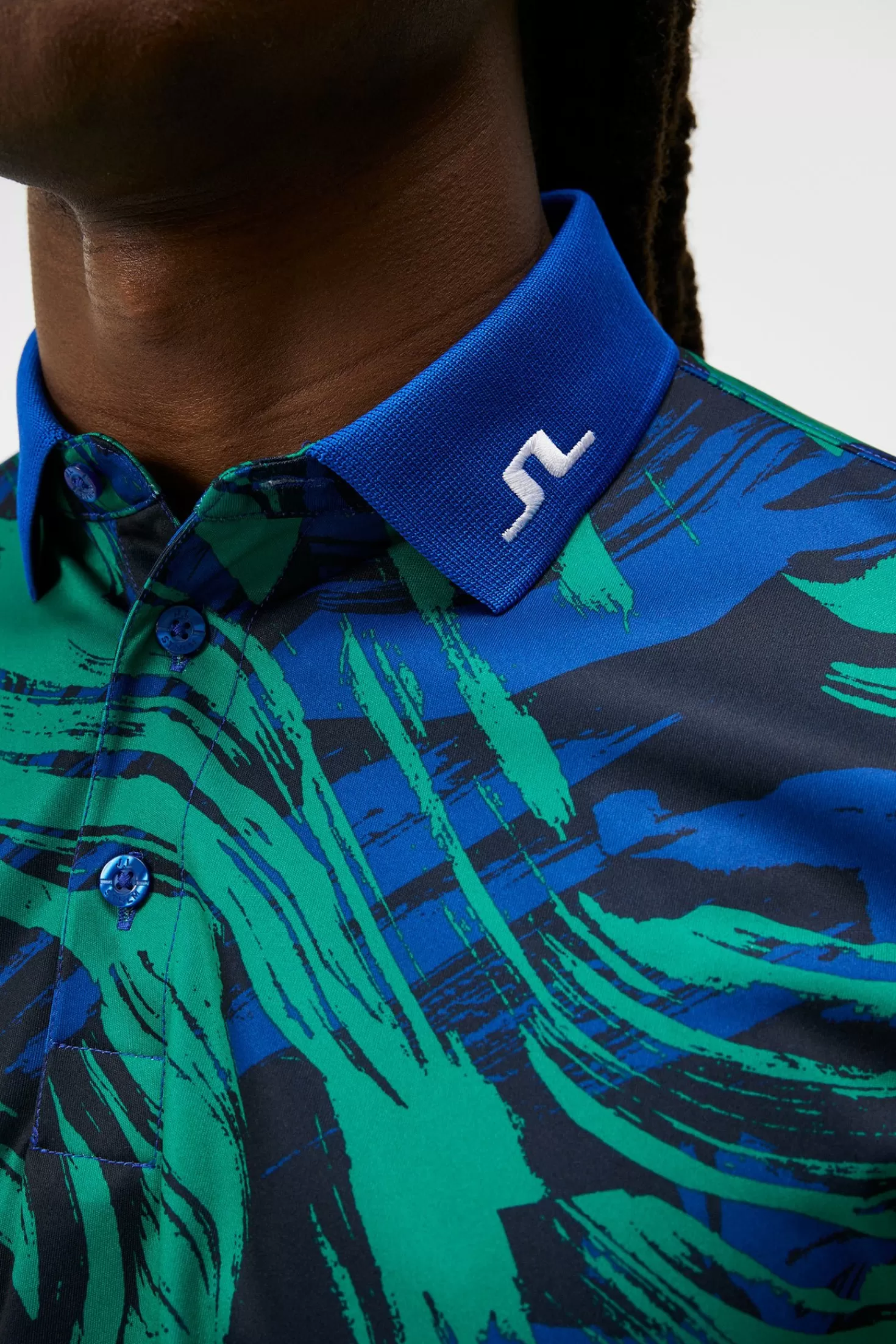 Kv Regular Fit Print Polo | J.Lindeberg Best Sale