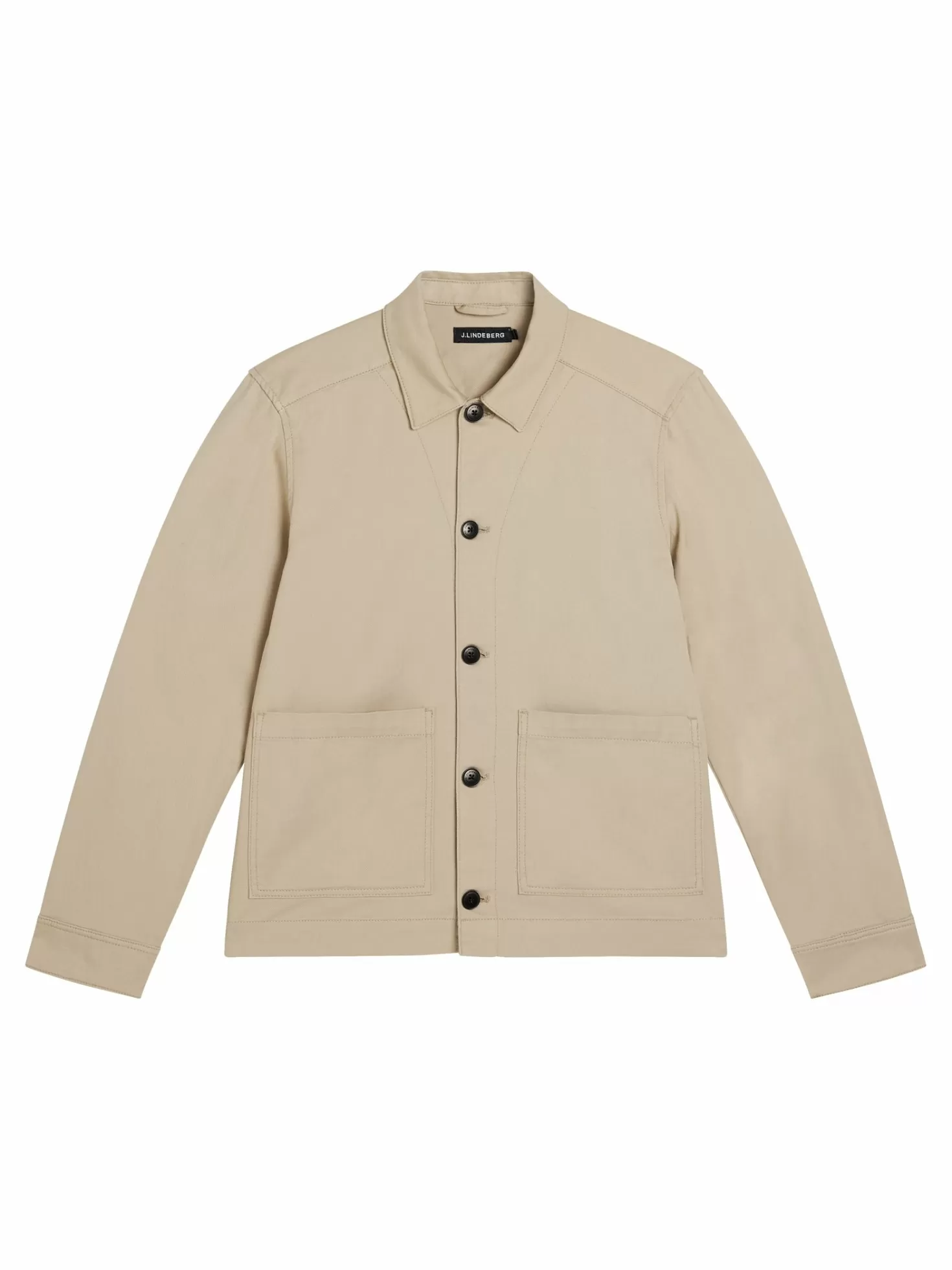 Lando Organic Twill Overshirt | J.Lindeberg Discount