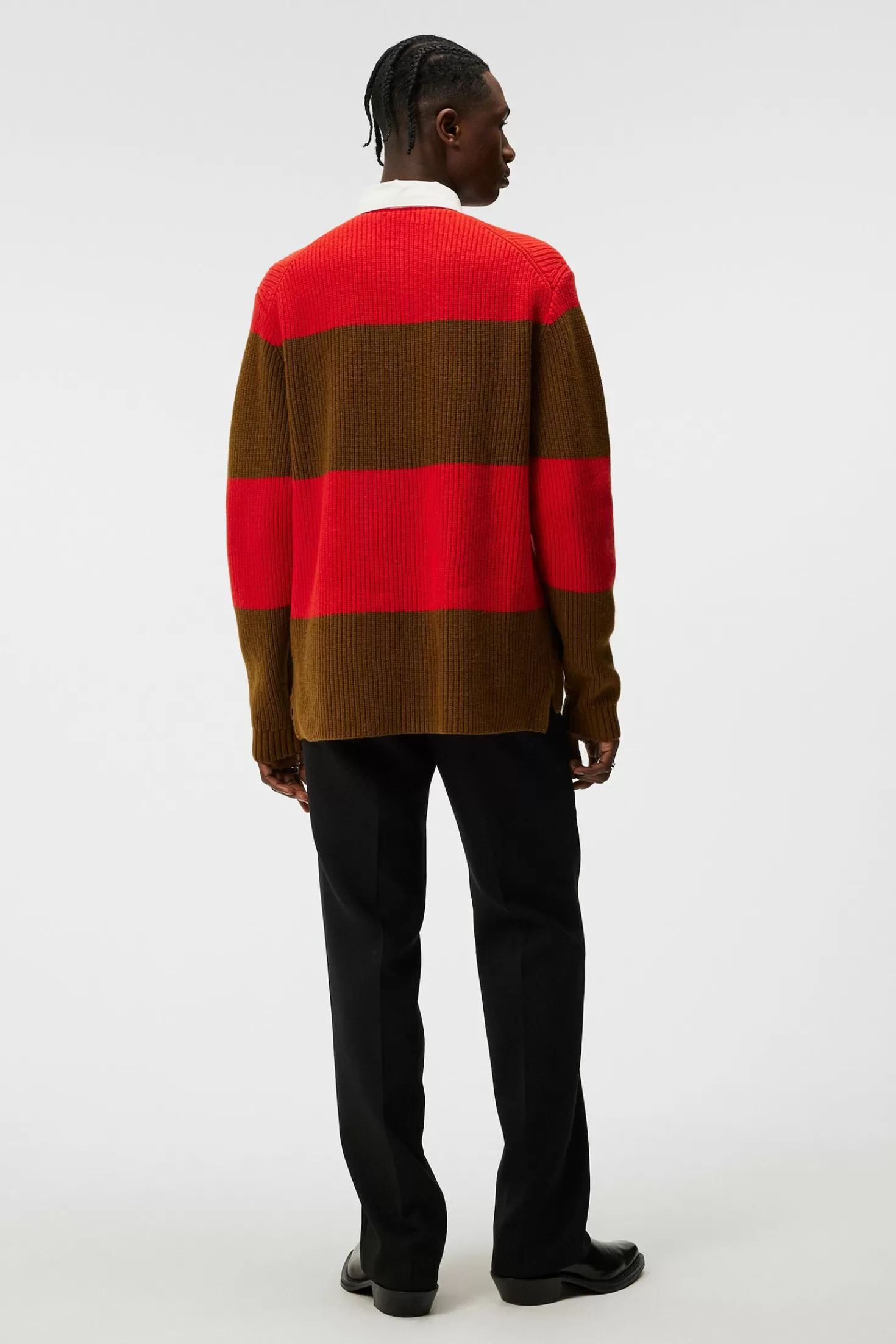 Larkspur Rugby Knit | J.Lindeberg Online
