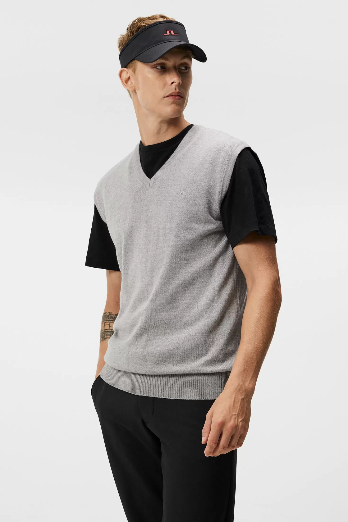 Liam Knitted Vest | J.Lindeberg Flash Sale