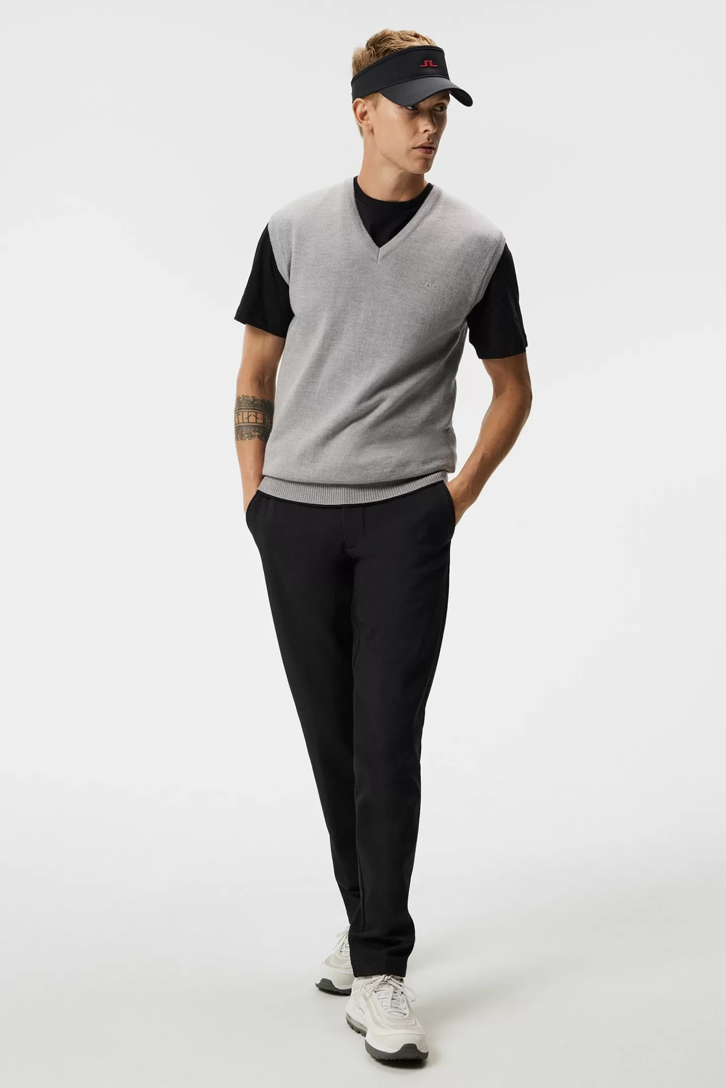 Liam Knitted Vest | J.Lindeberg Flash Sale