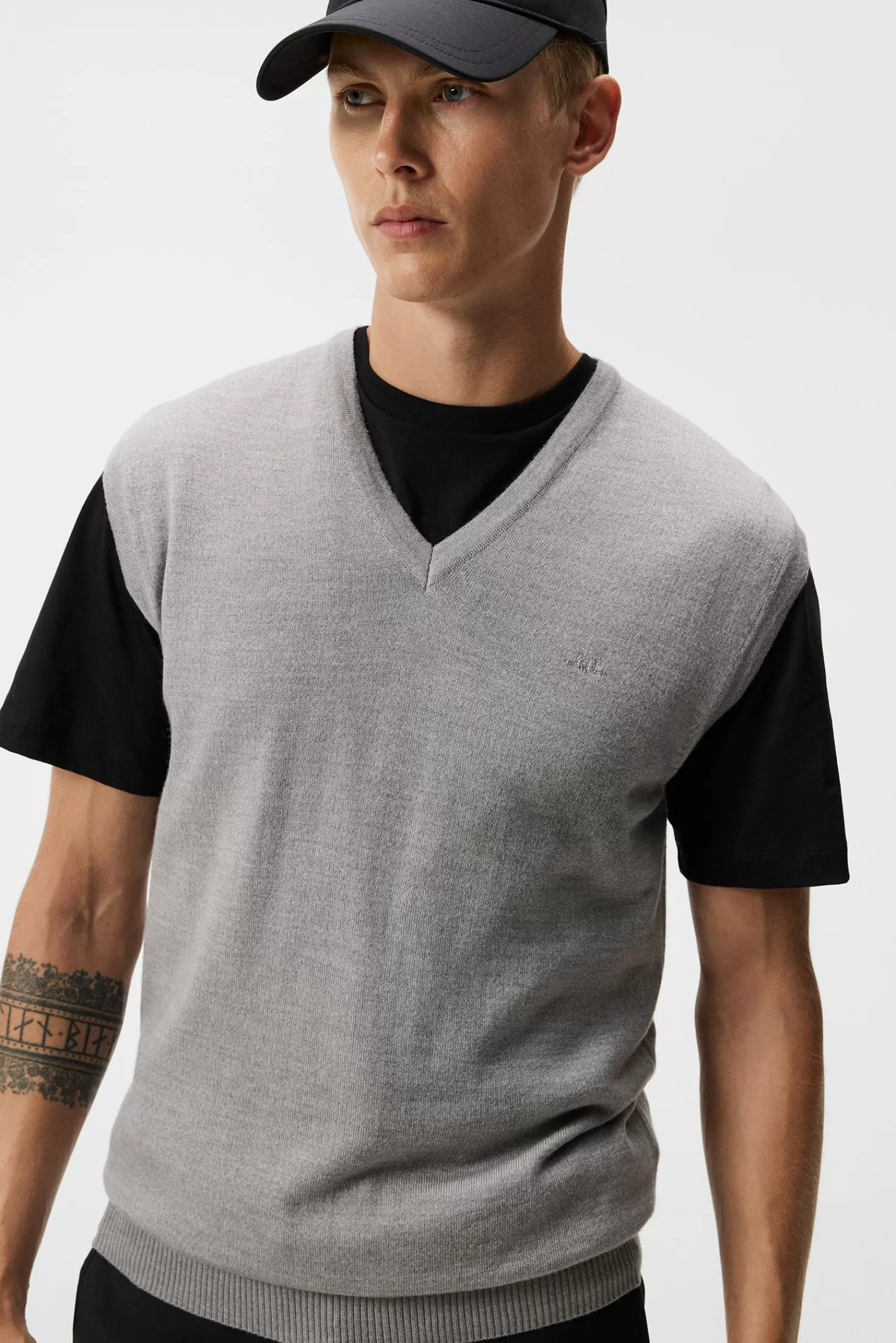 Liam Knitted Vest | J.Lindeberg Flash Sale