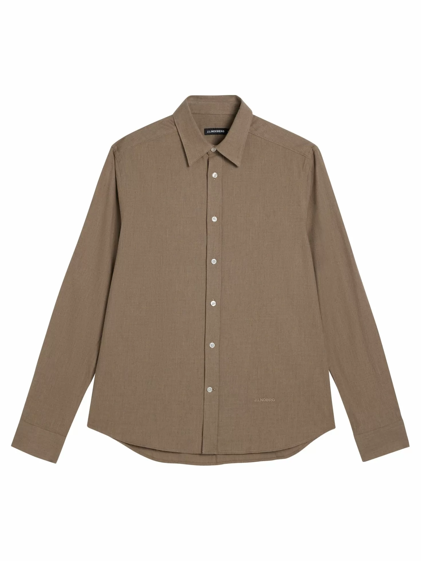 Light Flannel Slim Shirt | J.Lindeberg Fashion
