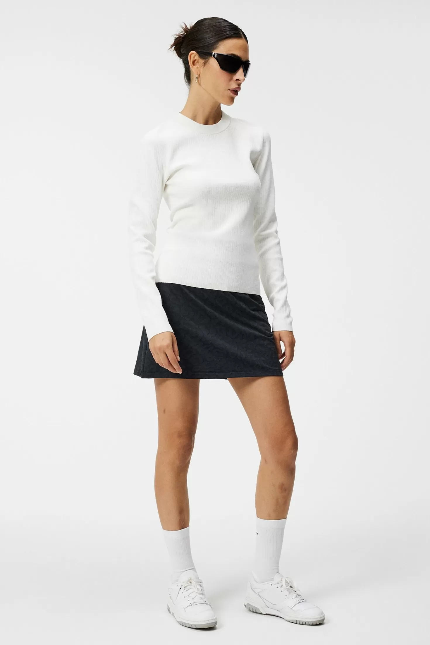Louise Rib Jacquard Knit | J.Lindeberg Online