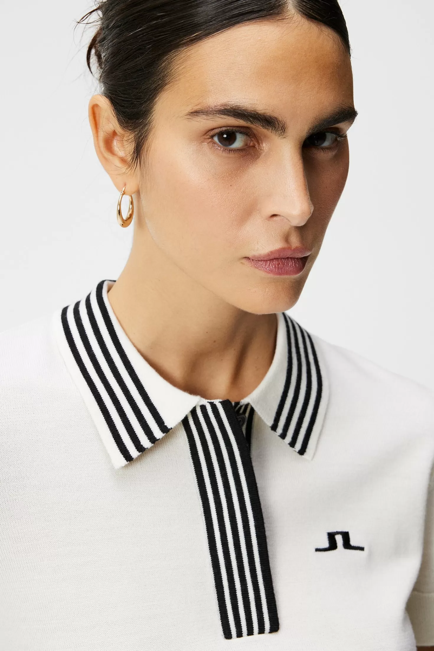Lucie Fine Knit Polo | J.Lindeberg Hot