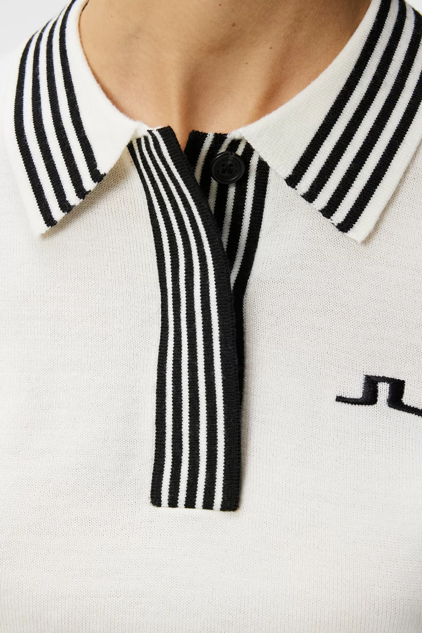 Lucie Fine Knit Polo | J.Lindeberg Hot