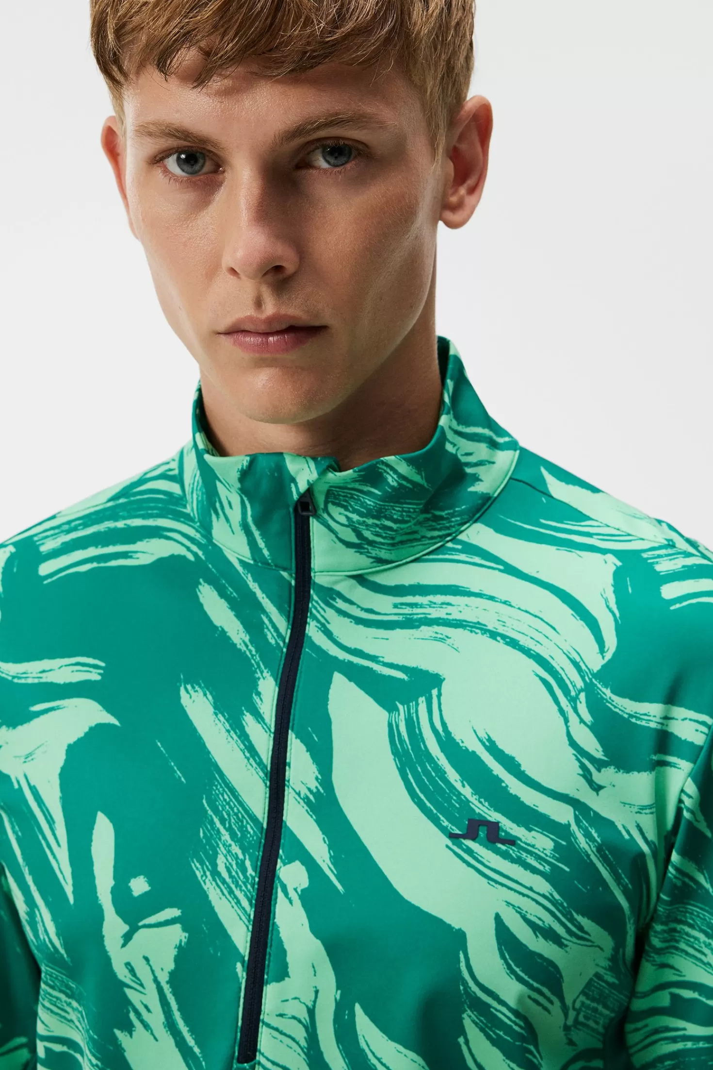 Luke Print Half Zip Mid Layer | J.Lindeberg Cheap