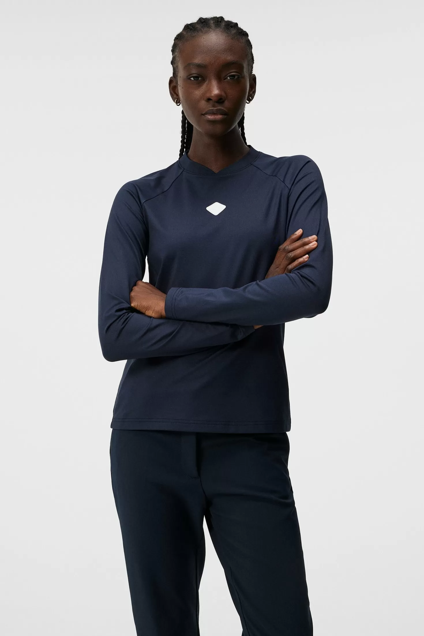 Magnolia Long Sleeve Top | J.Lindeberg Fashion